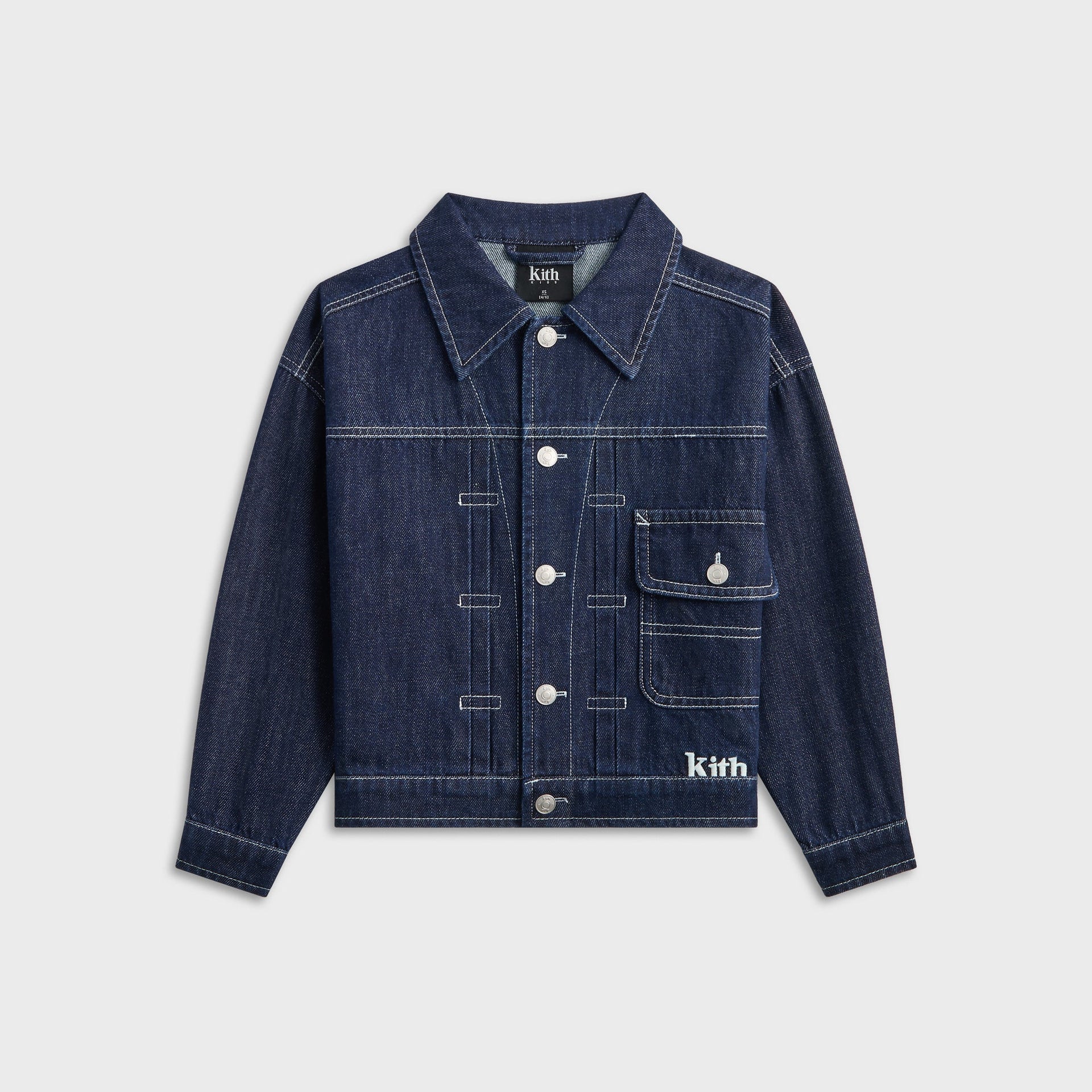 Kith Kids Alonzo II Denim Jacket - Dark Indigo