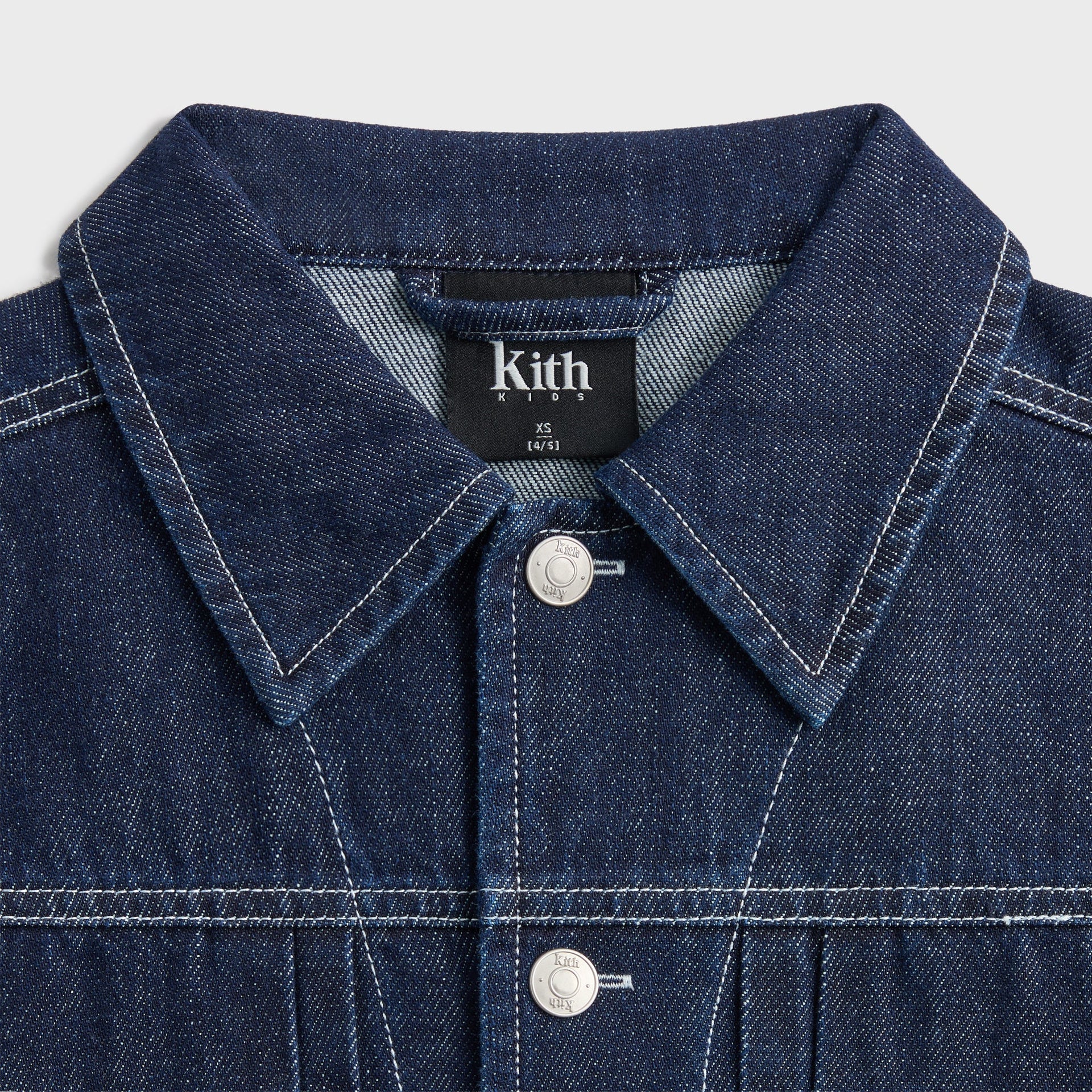 Kith Kids Alonzo II Denim Jacket - Dark Indigo