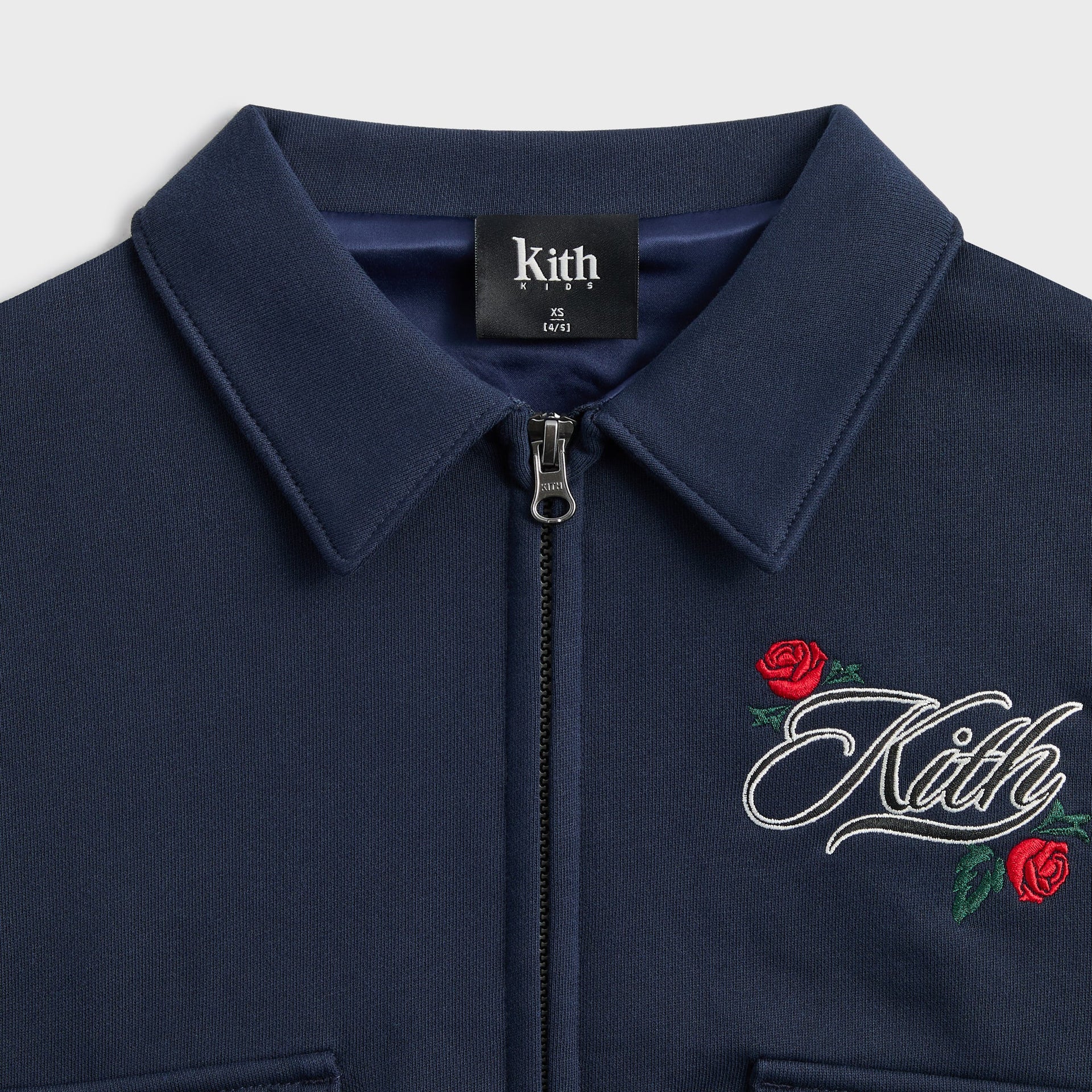 Kith Kids Wyona Fleece Bomber Jacket - Nocturnal