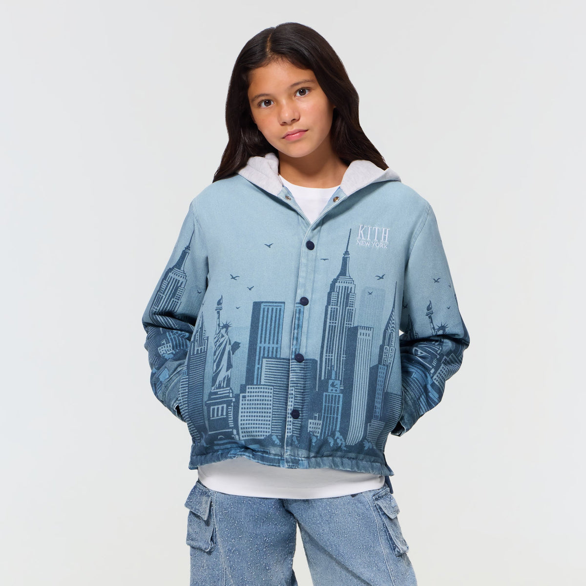 Kith Kids New York Scenic Shacket - Roman Wash