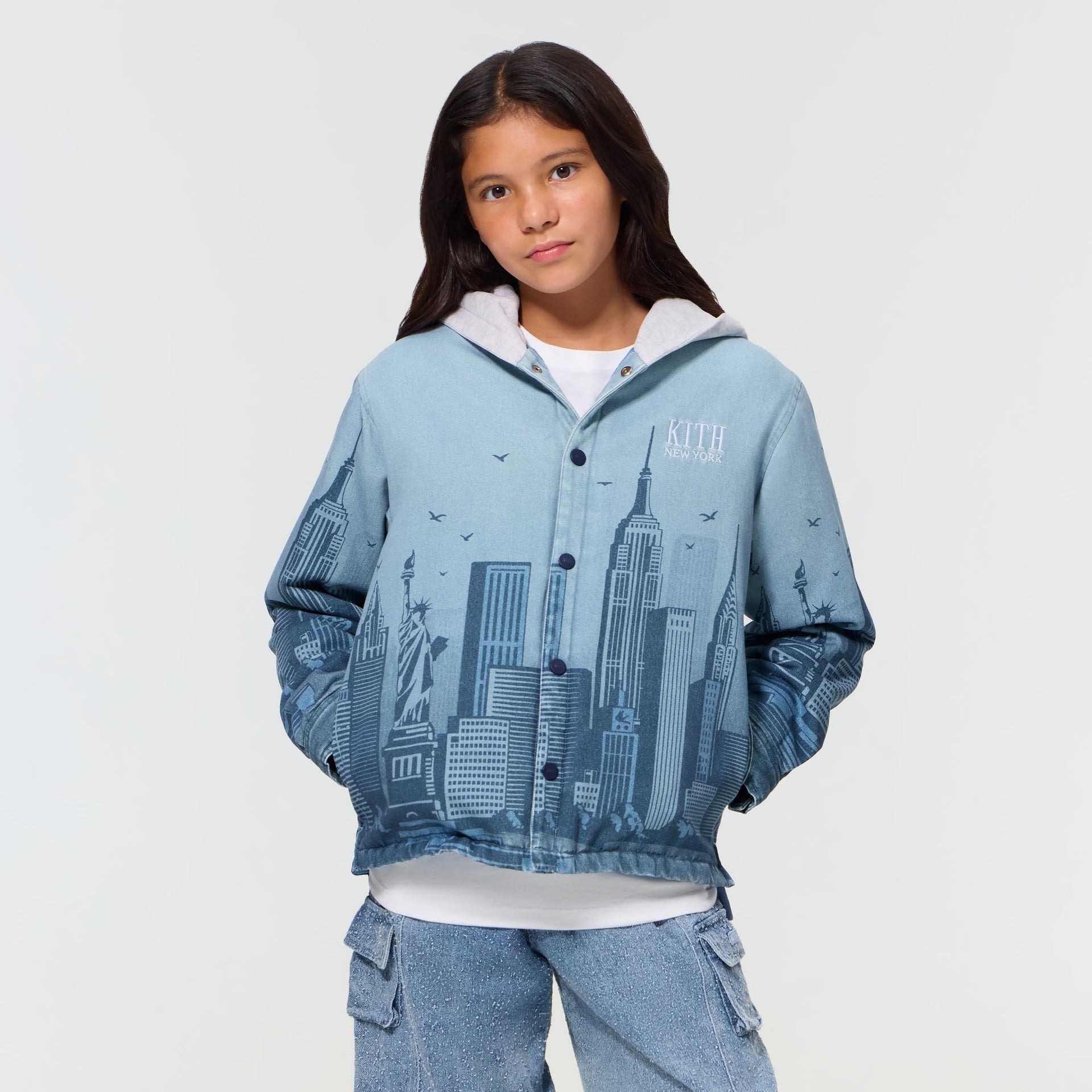 Kith Kids New York Scenic Shacket - Roman Wash - PH
