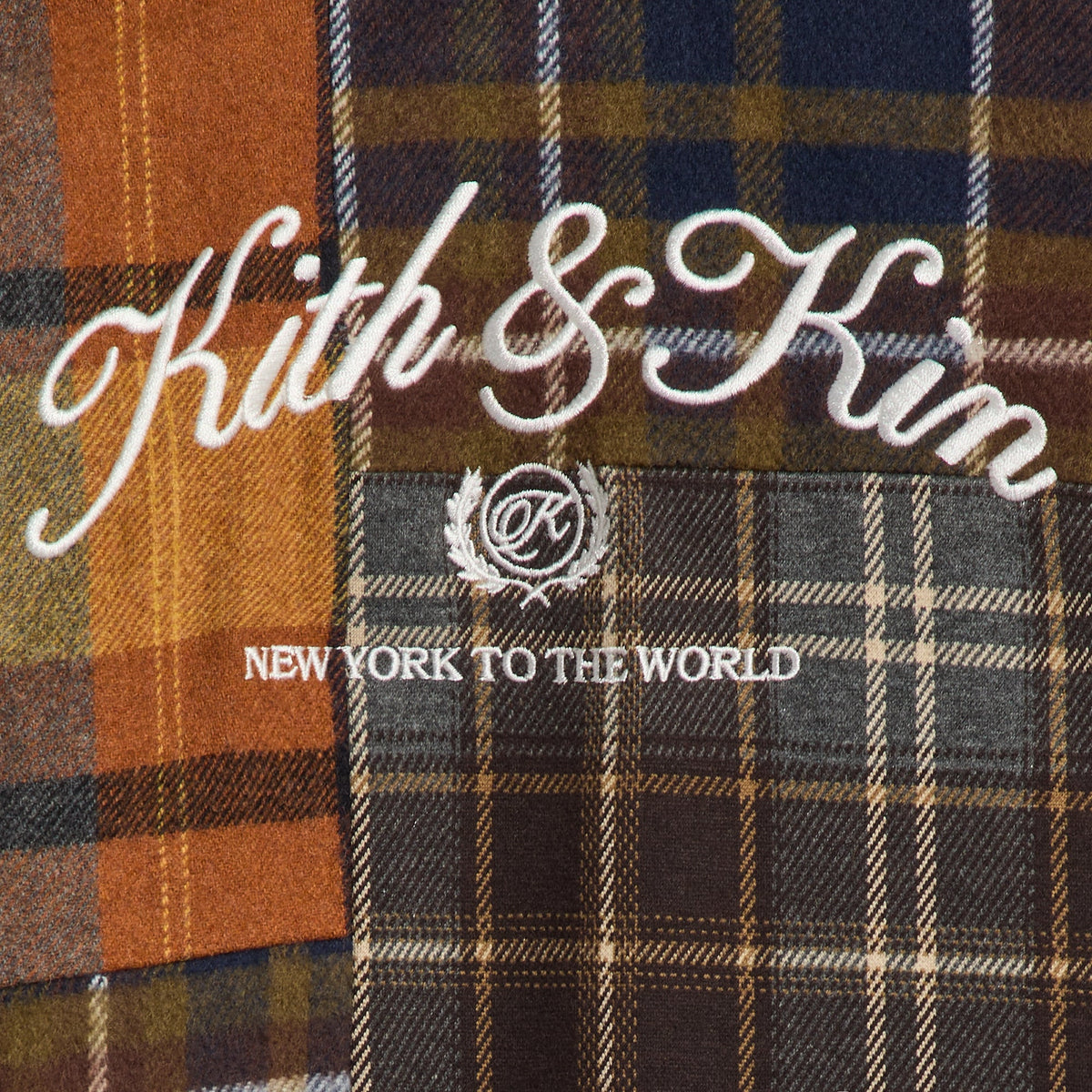 Kith Kids Patchwork Plaid Ellis Jacket - Kindling