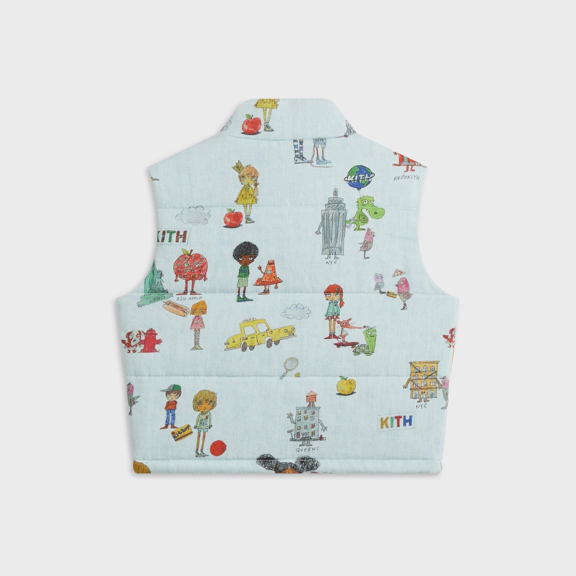 Kith Kids for Matthew Langille Puffer Vest - Polar - PH