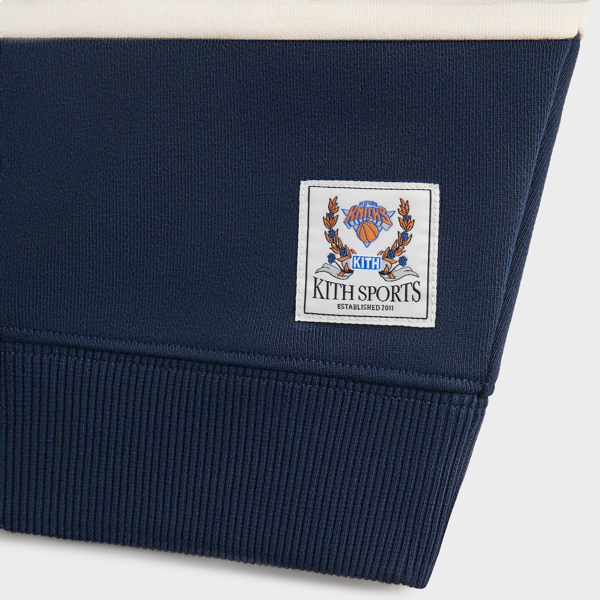 Kith Kids for the New York Knicks Coach Nelson Collared Pullover - Nocturnal