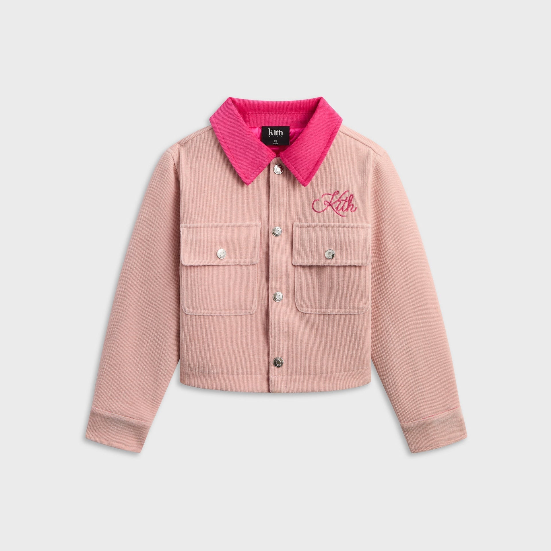 Kith Kids Cropped Ora Shacket - Dusty Quartz - PH