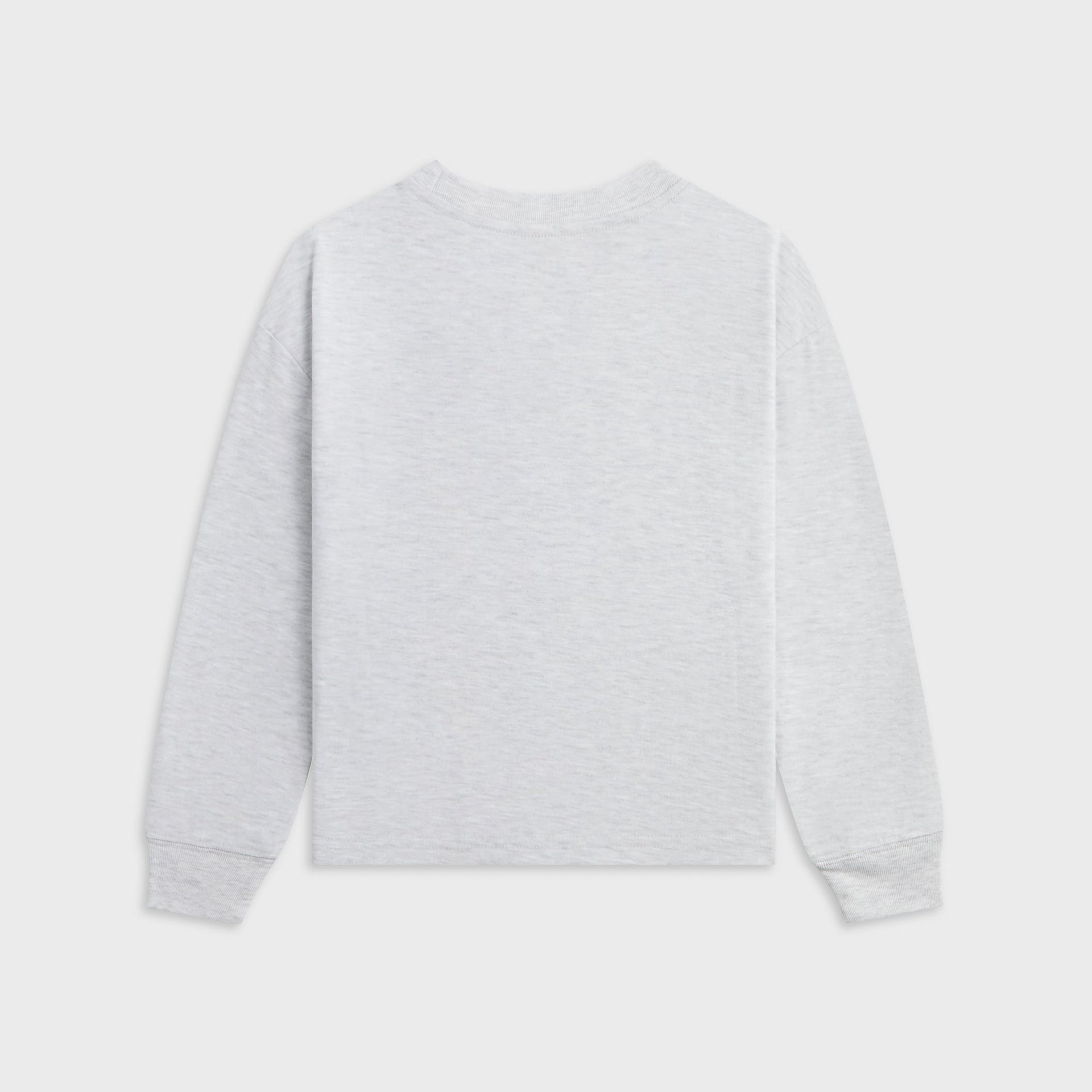 Kith Kids Long Sleeve LAX Tee - Light Heather Grey