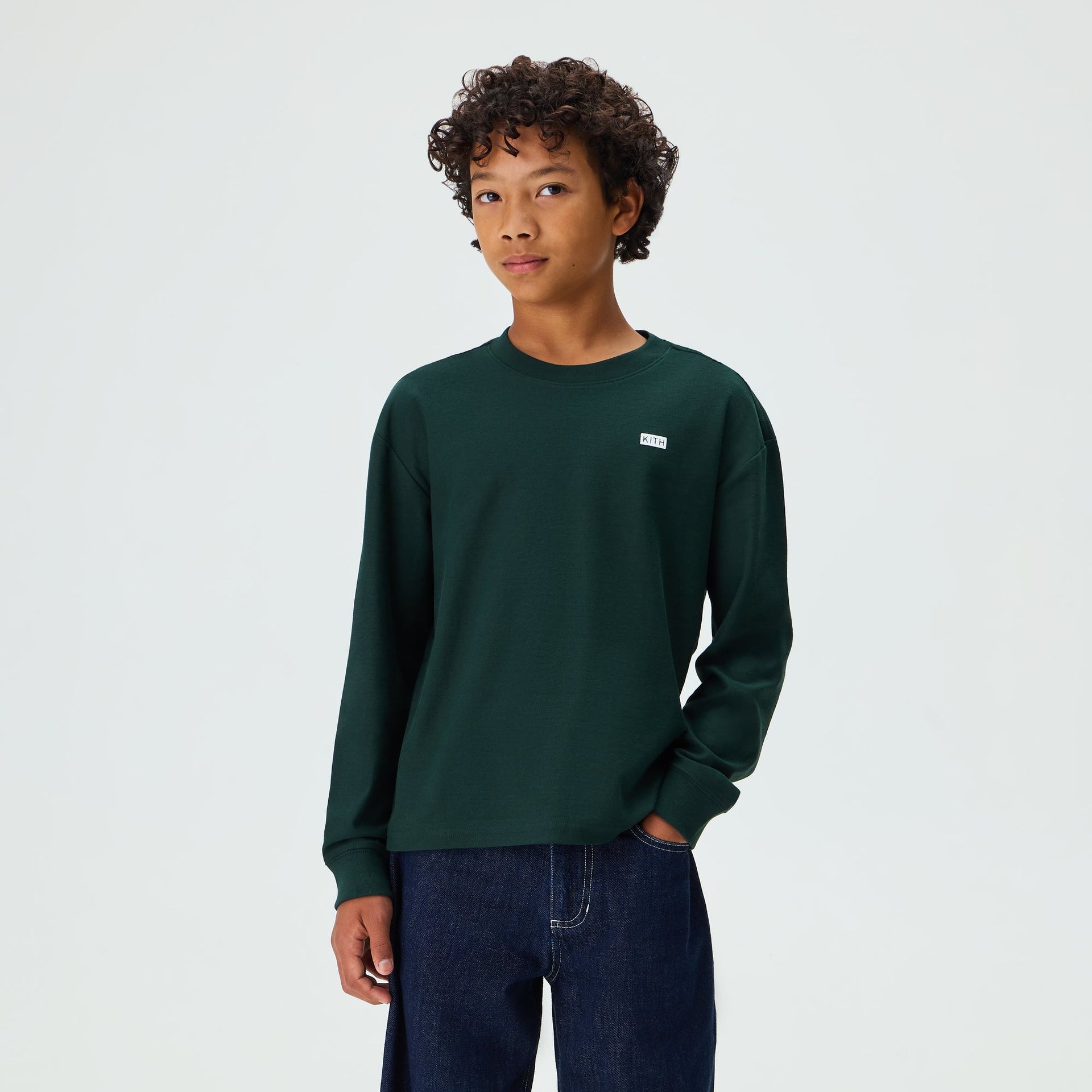 Kith Kids Long Sleeve LAX Tee - Stadium