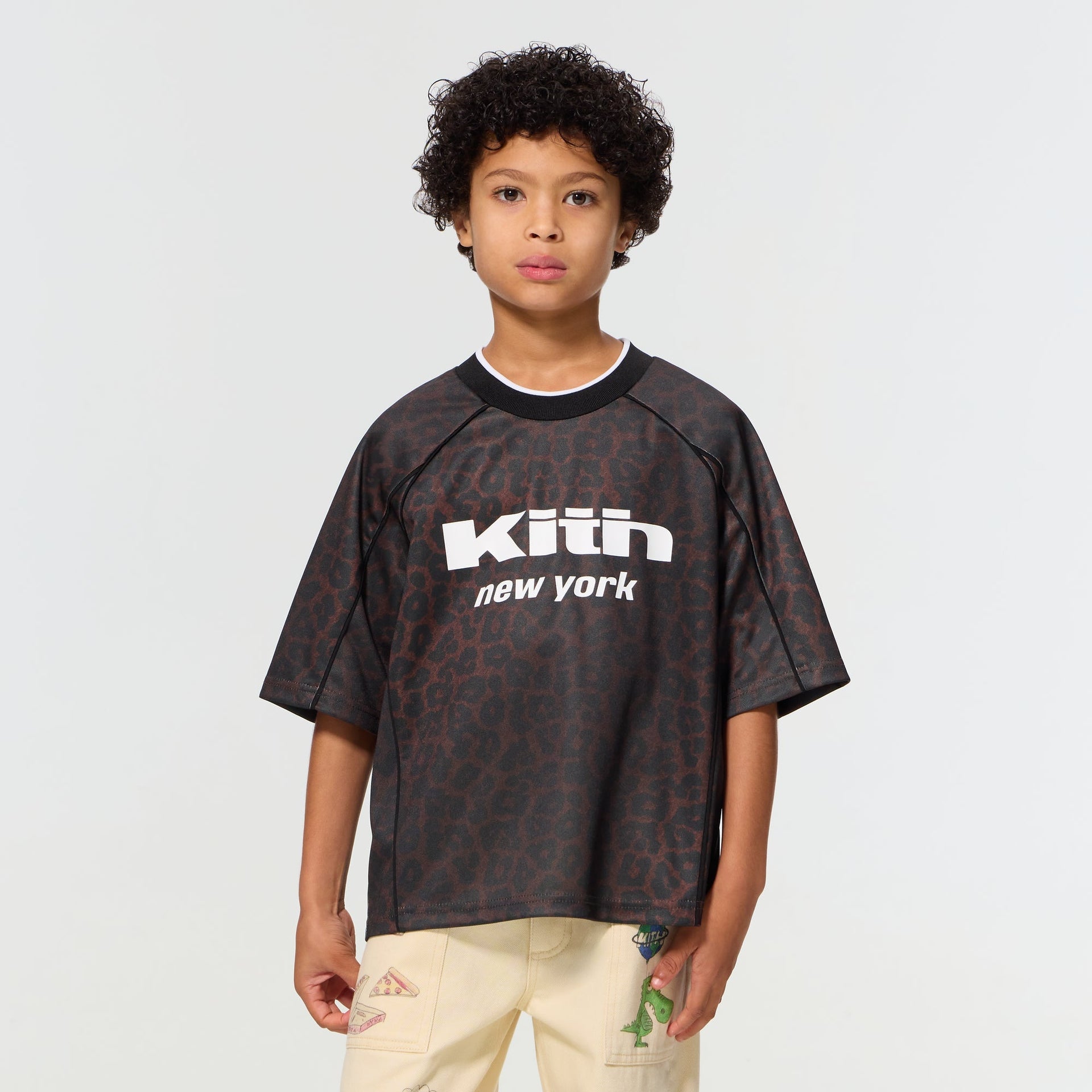 Kith Kids Leopard Bishop Tee - Incognito - PH