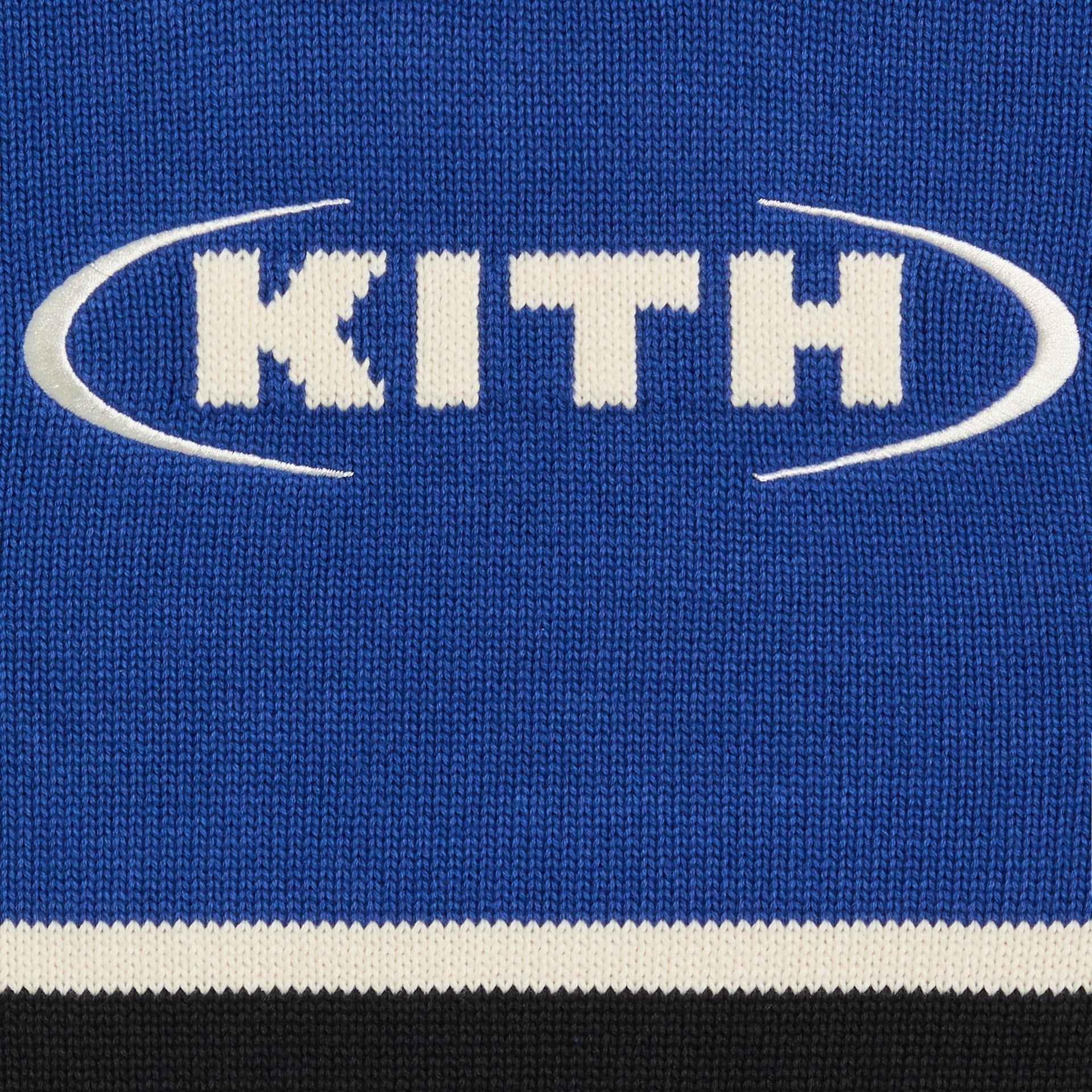 Kith Kids Varsity Nelson Knit Crewneck - Cyanotype - PH