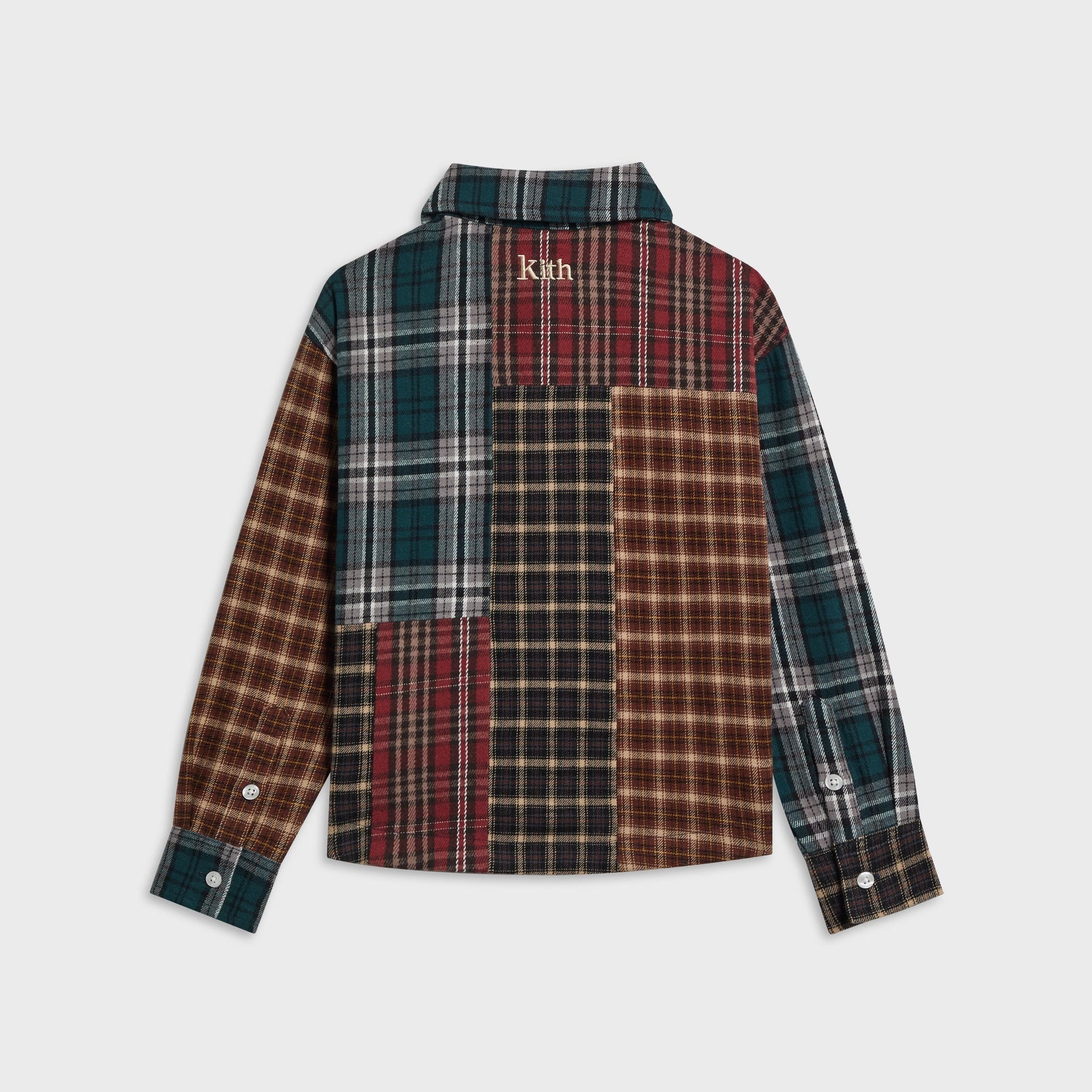 Kith Kids Patchwork Plaid Apollo Shirt - Chest - PH