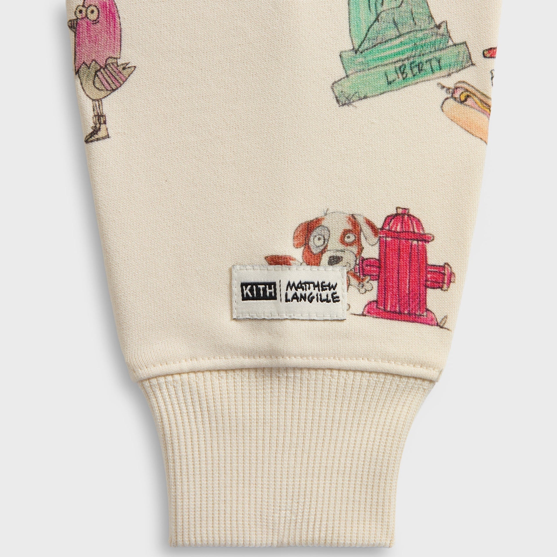 Kith Kids for Matthew Langille Nelson Hoodie - Sandrift - PH