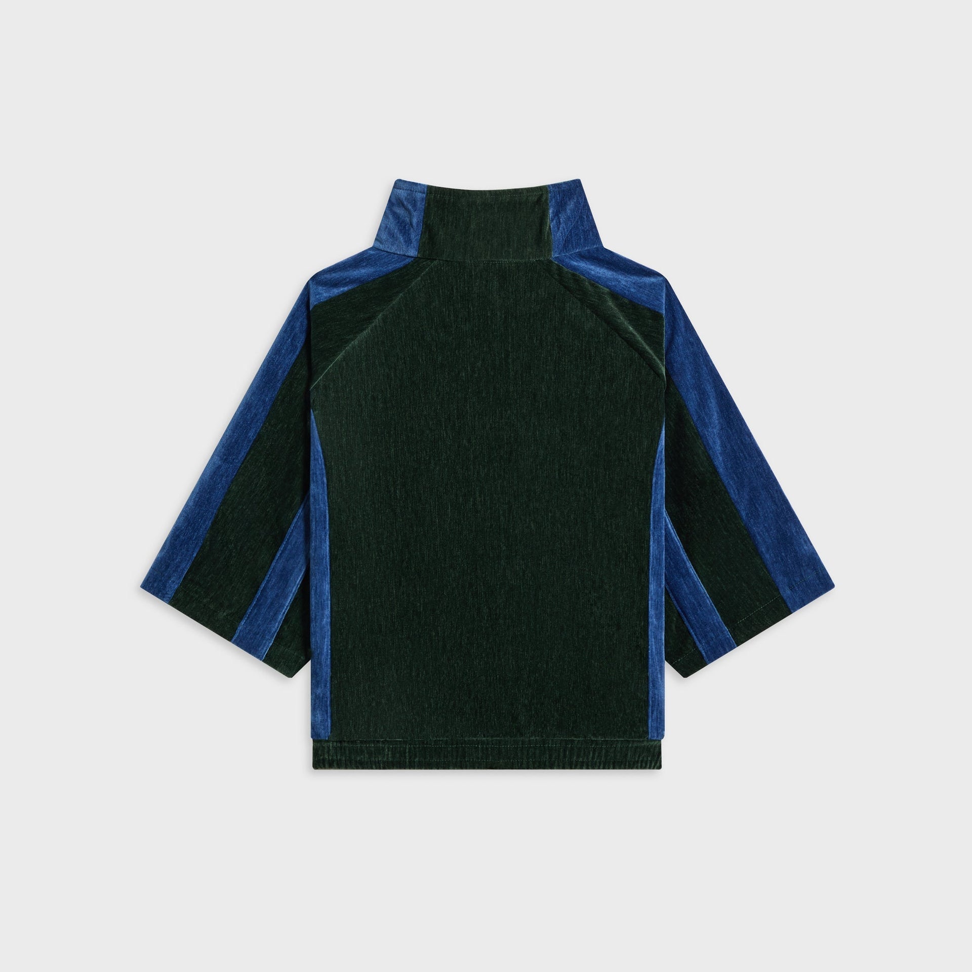 Kith Kids Velour Paneled Linden Quarter Zip - Stadium - PH