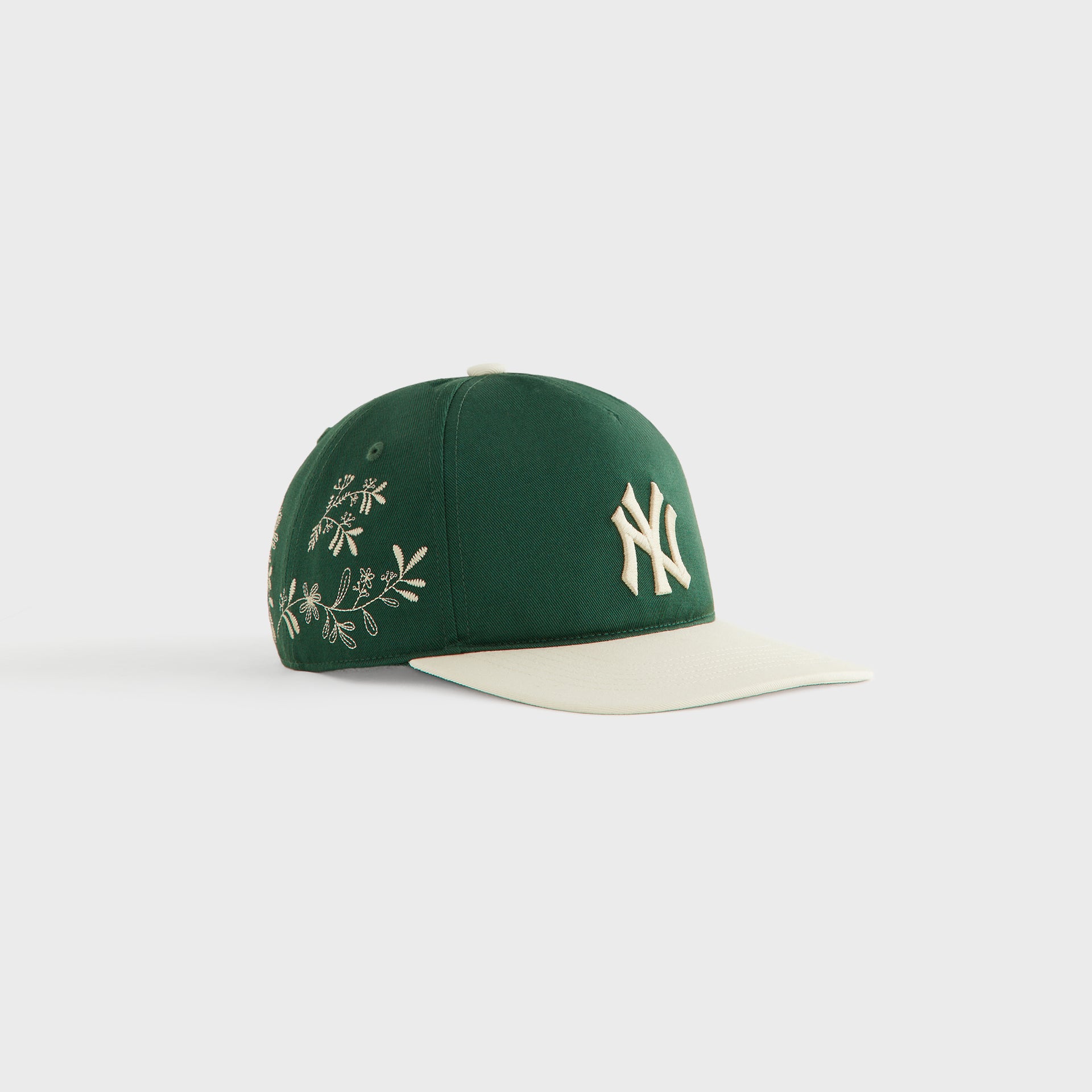 Kith Kids & '47 for the New York Yankees Embroidered Floral Cap in Scarab