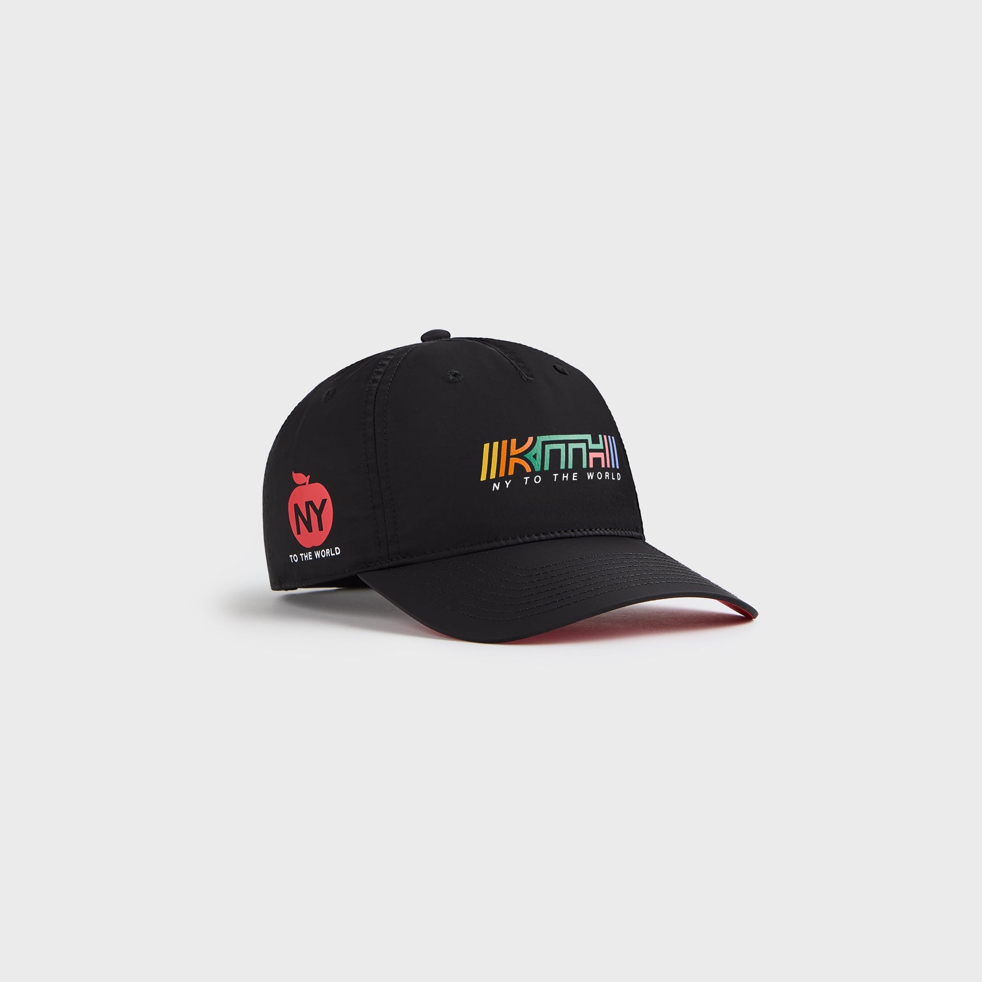 Kith Kids Nylon Logo Pinch Crown Snapback - Black