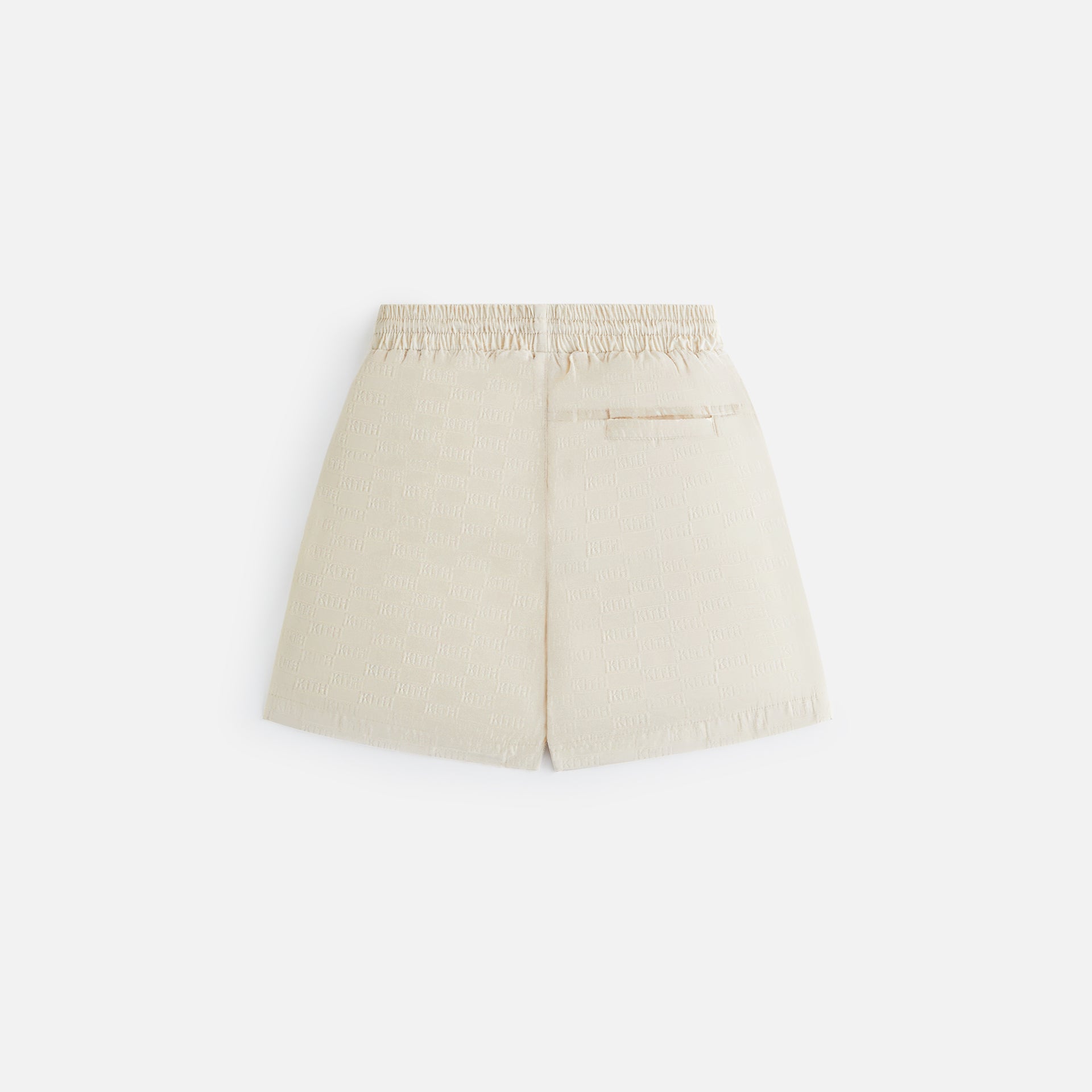 Kith Kids Flocked Monogram Micah Short - Veil