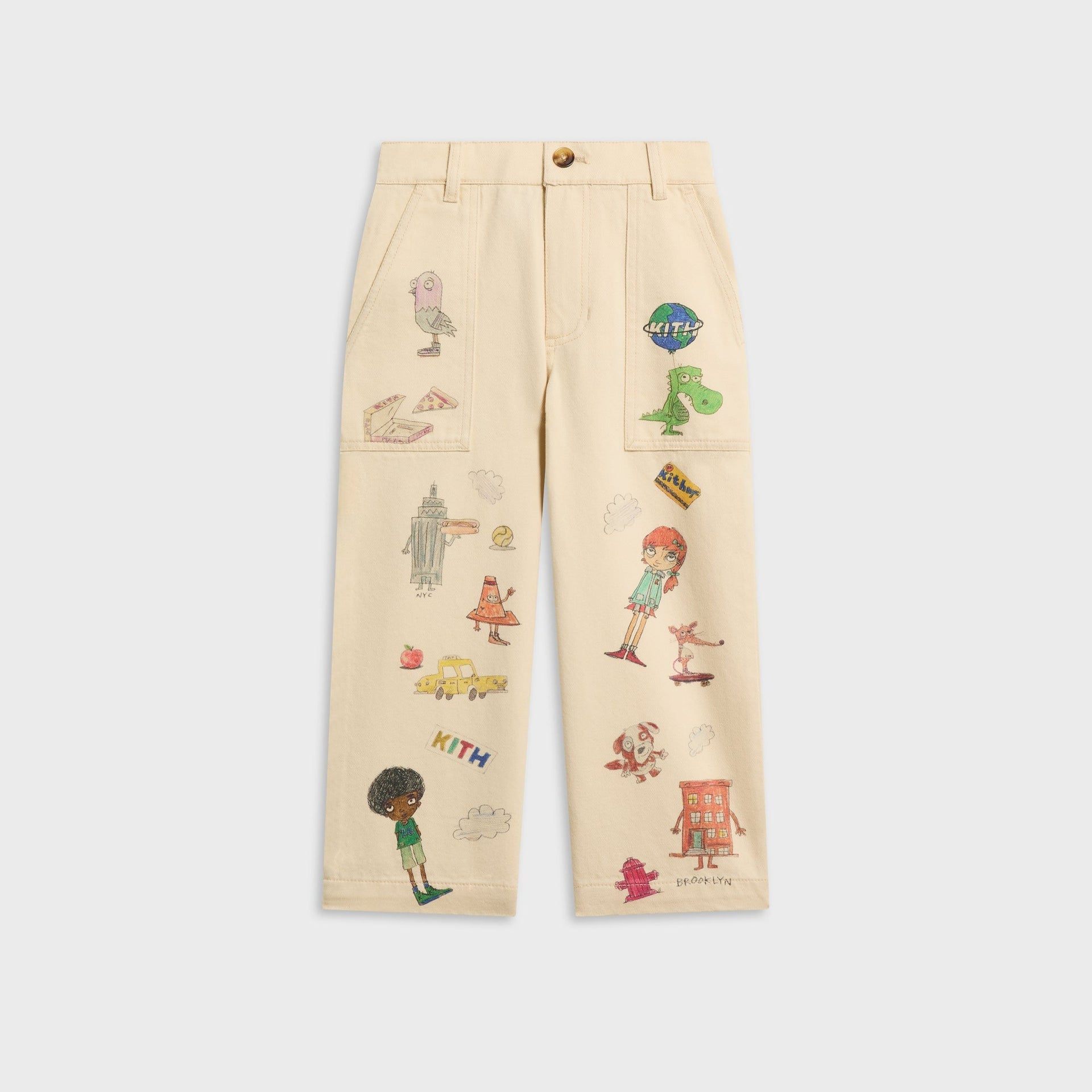 Kith Kids for Matthew Langille Printed Rye Pant - Durum - PH