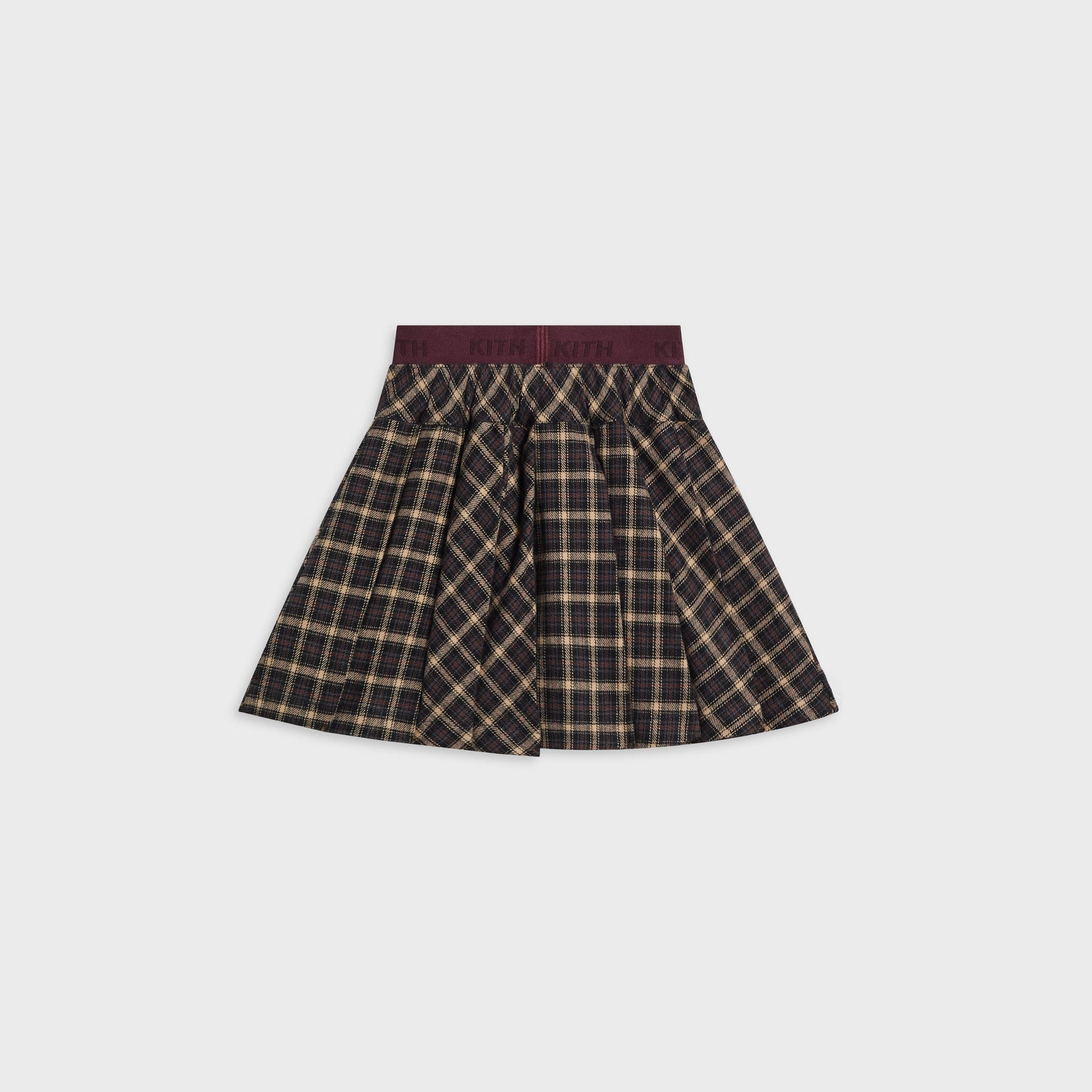 Kith Kids Micro Plaid Pleated Skirt - Chest