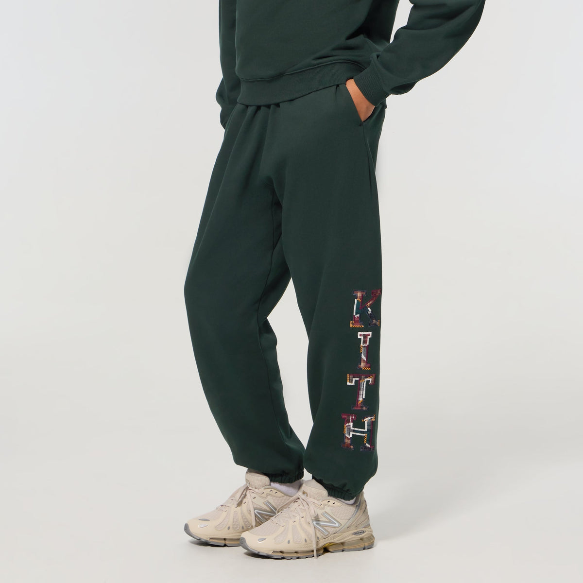 Kith Kids Varsity Letter Nelson Sweatpant - Stadium