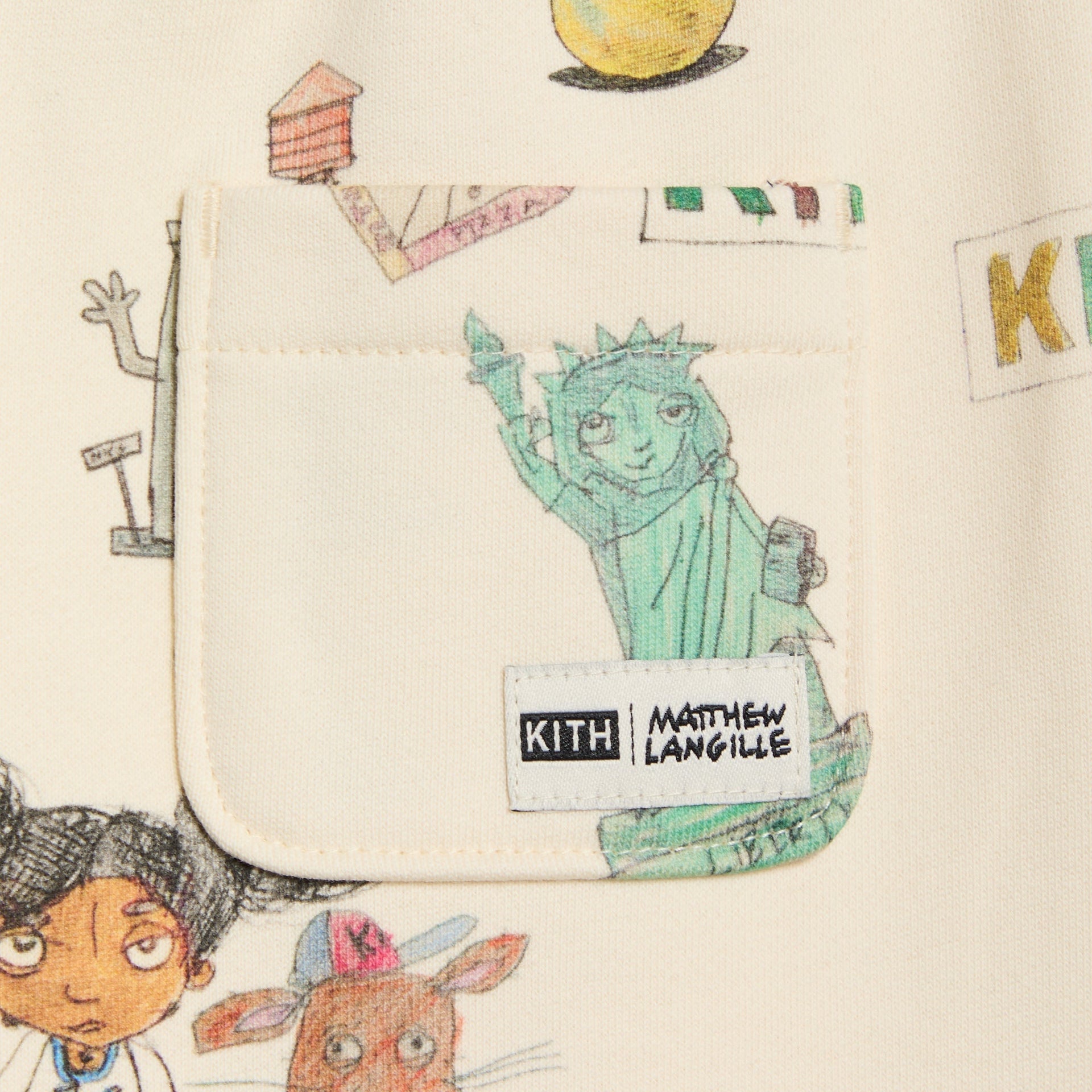 Kith Kids for Matthew Langille Nelson Sweatpant - Sandrift - PH