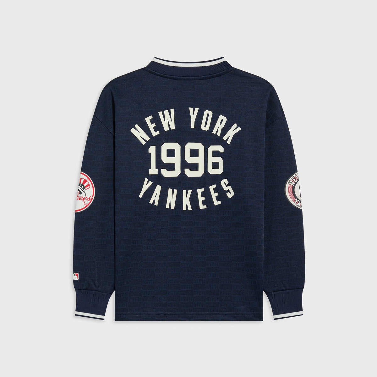 Kith Kids for the New York Yankees Monogram Malik Jersey - Nocturnal