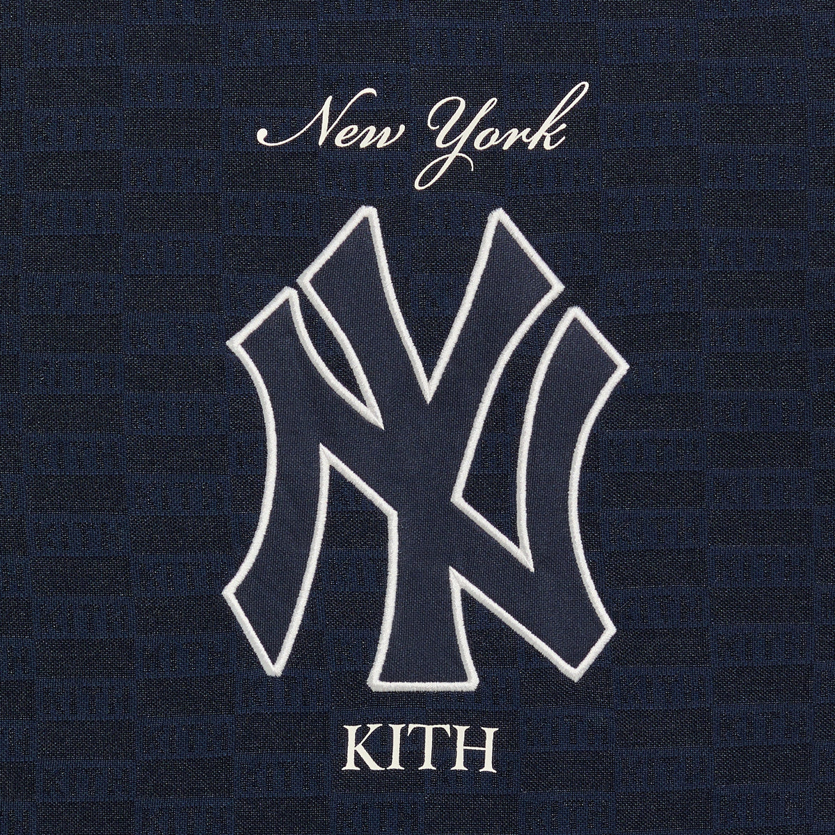Kith Kids for the New York Yankees Monogram Malik Jersey - Nocturnal