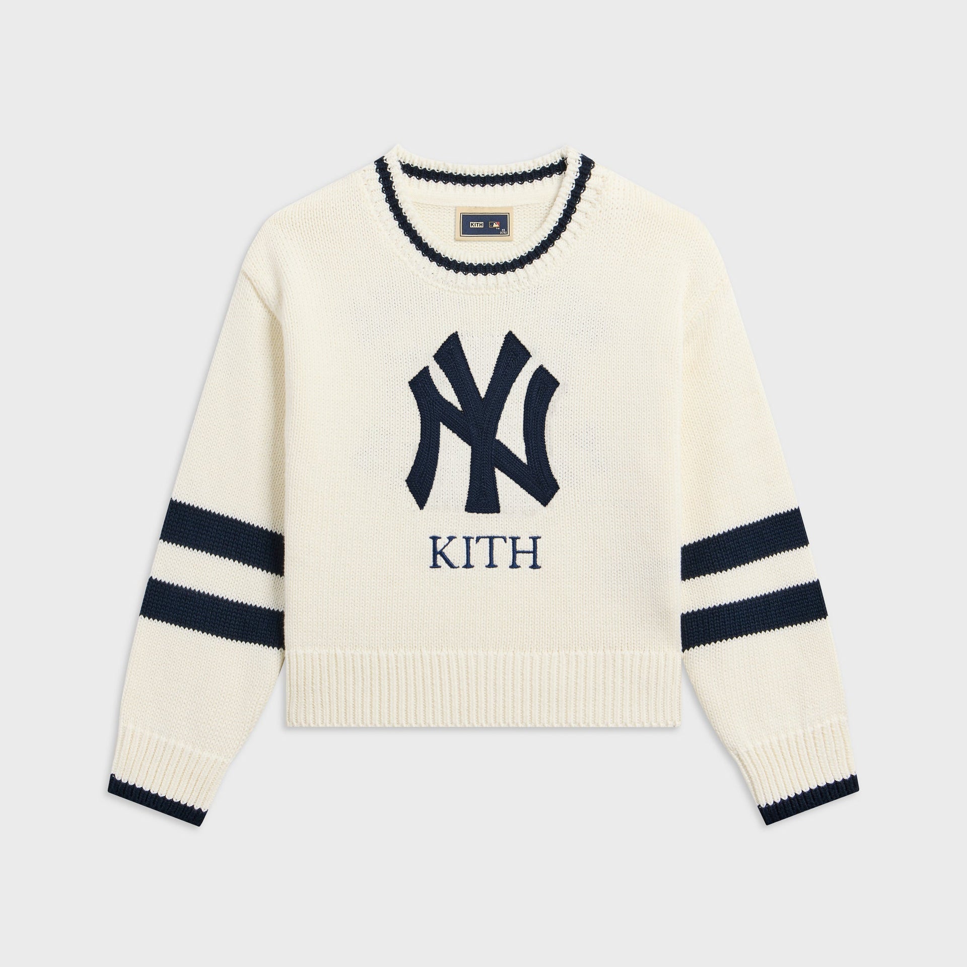 Kith Kids for the New York Yankees Varsity Lewis Sweater - Nocturnal