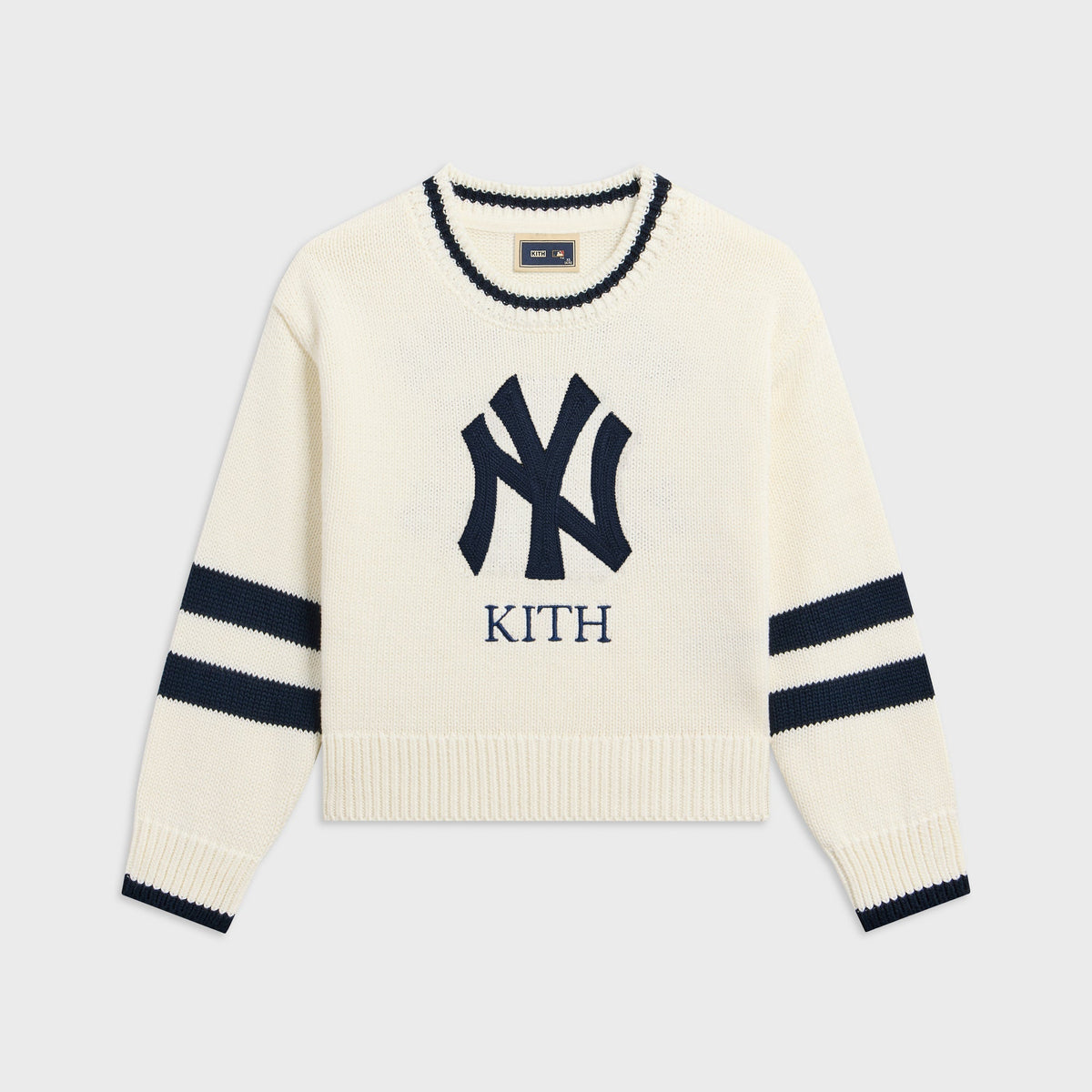 Kith Kids for the New York Yankees Varsity Lewis Sweater - Nocturnal - PH