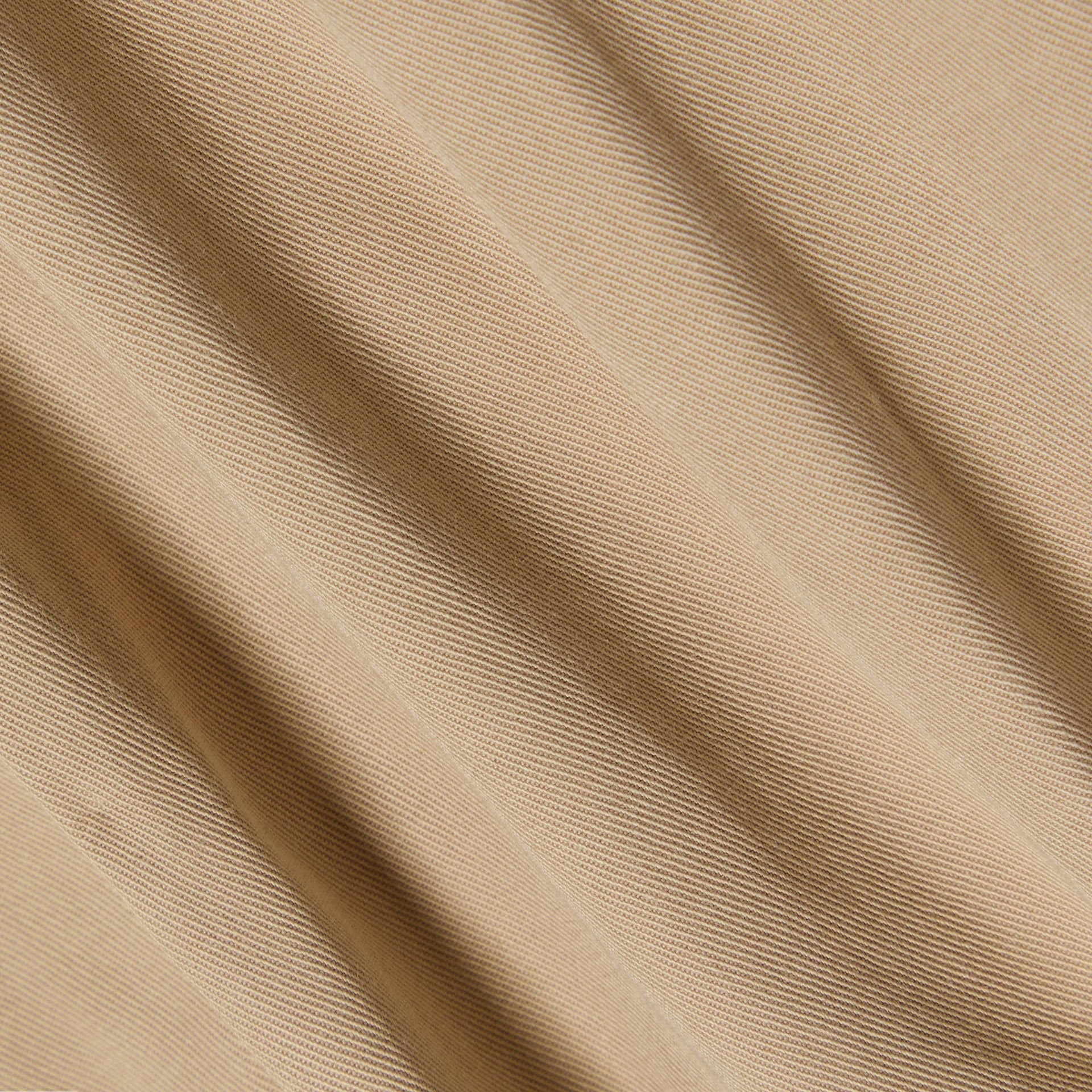 Kith Kids Chauncey Cargo Pant close-up of tan canvas twill fabric texture