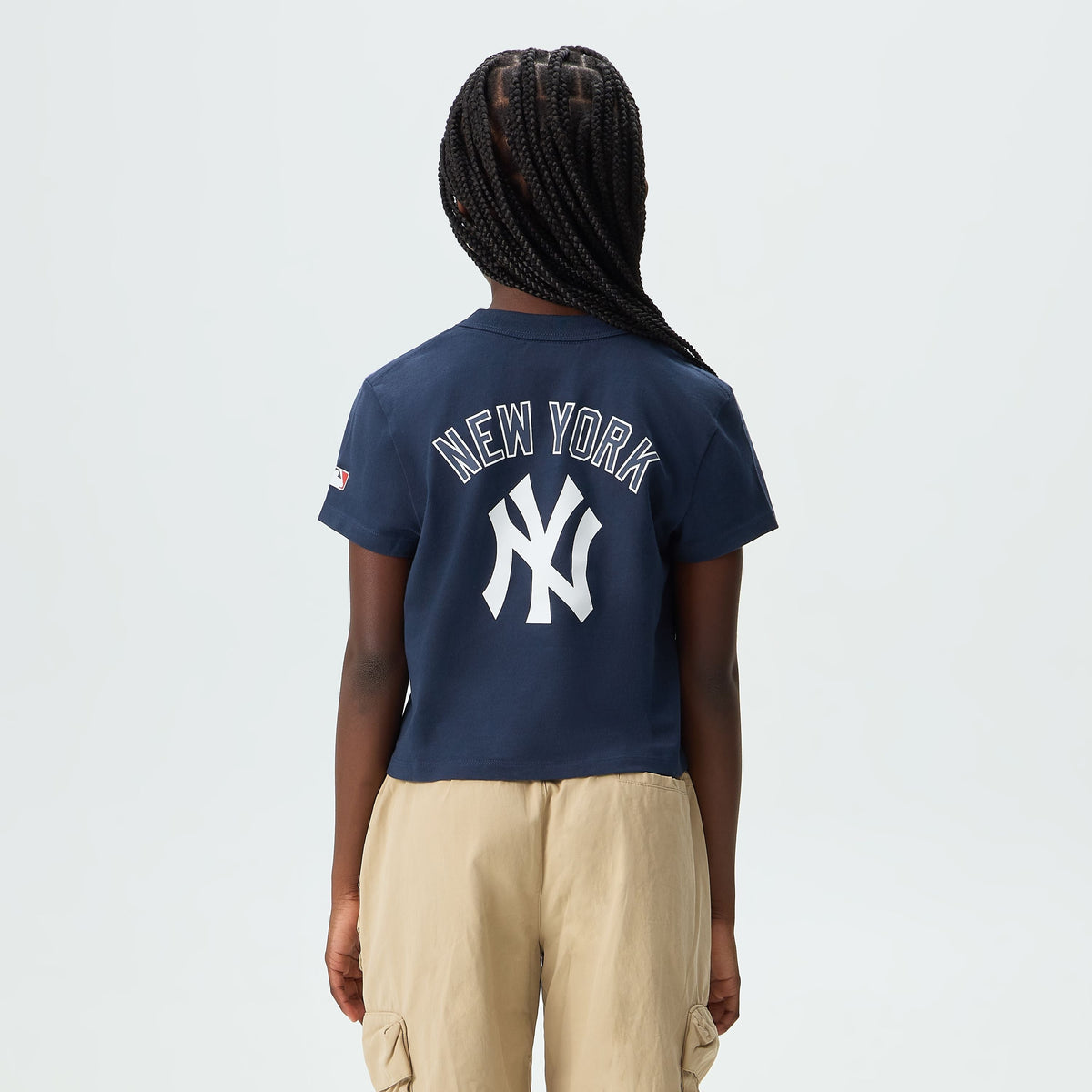 Kith Kids for the New York Yankees Mulberry II Tee - Nocturnal