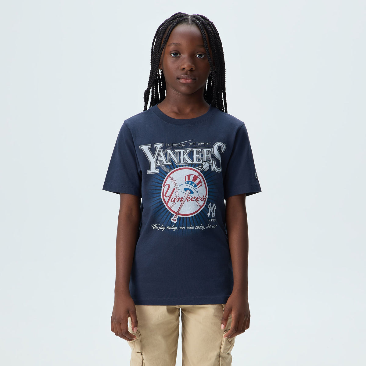 Kith Kids for the New York Yankees Legacy Tee - Nocturnal