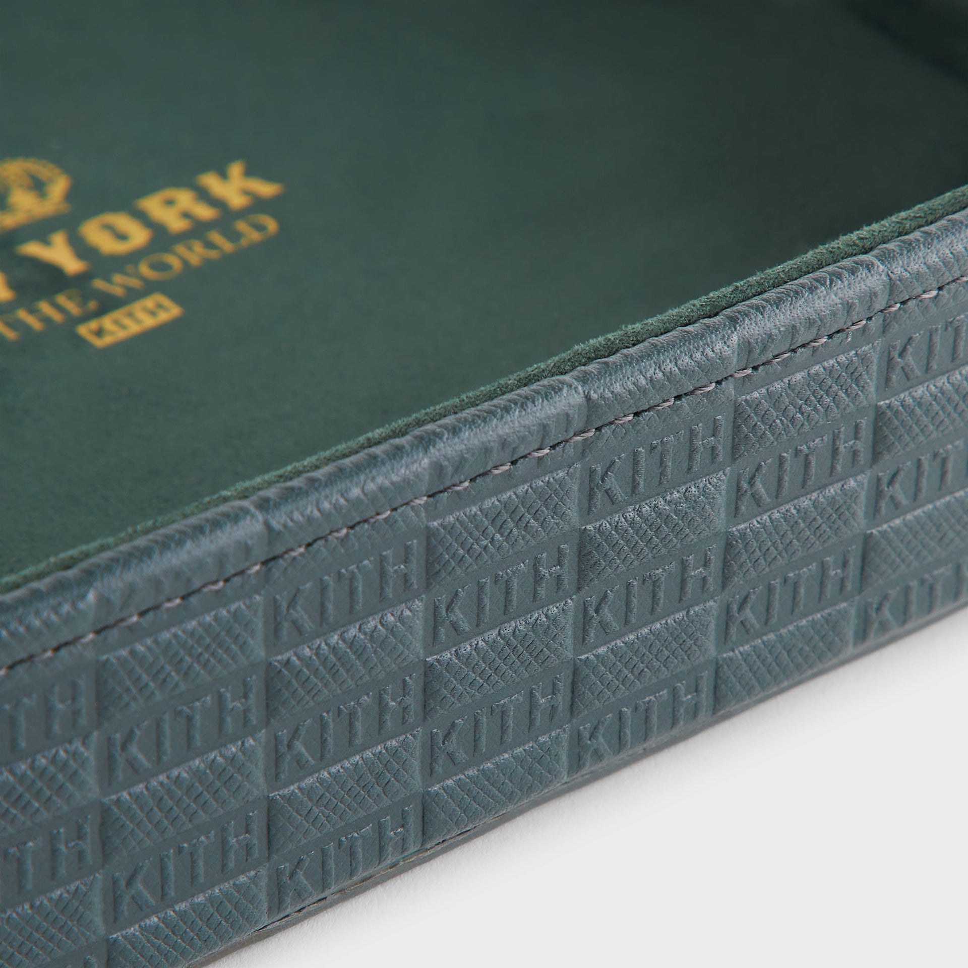 Kith Monogram Leather Catchall Tray - Stadium