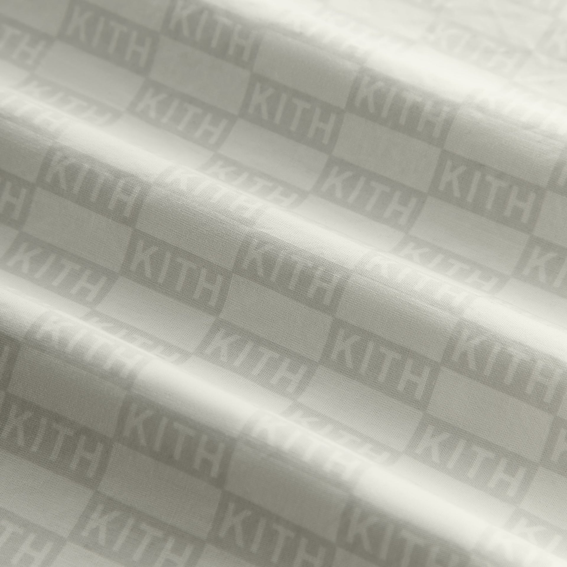 Kith Monogram Queen Size Bedding Set - Concrete