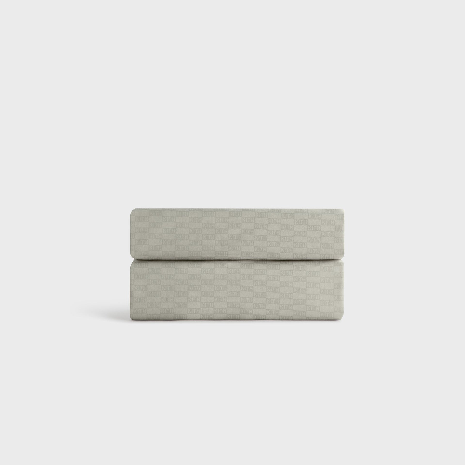 Kith Monogram Queen Size Bedding Set - Concrete
