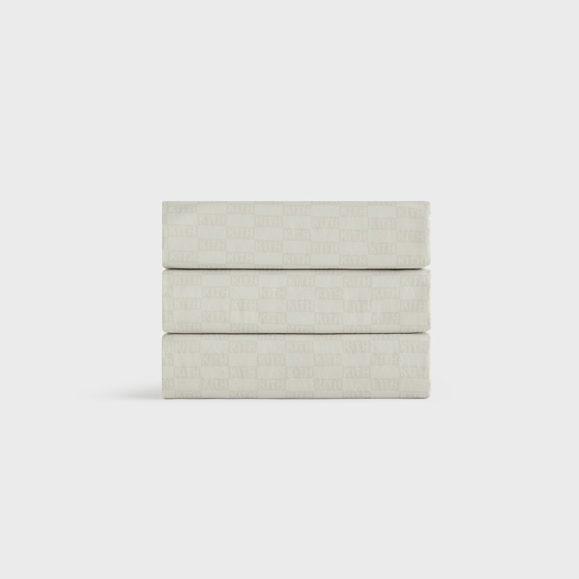 Kith Monogram King Size Bedding Set - Concrete