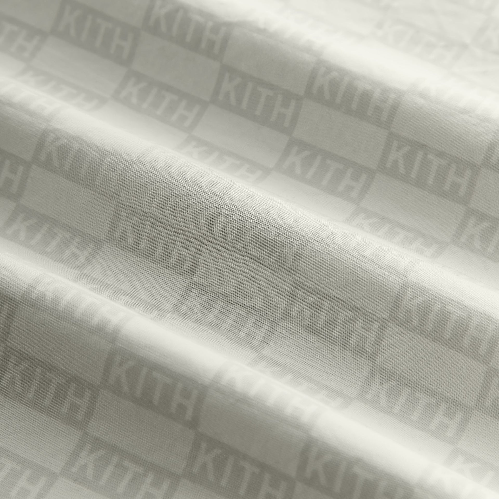 Kith Monogram King Size Bedding Set - Concrete