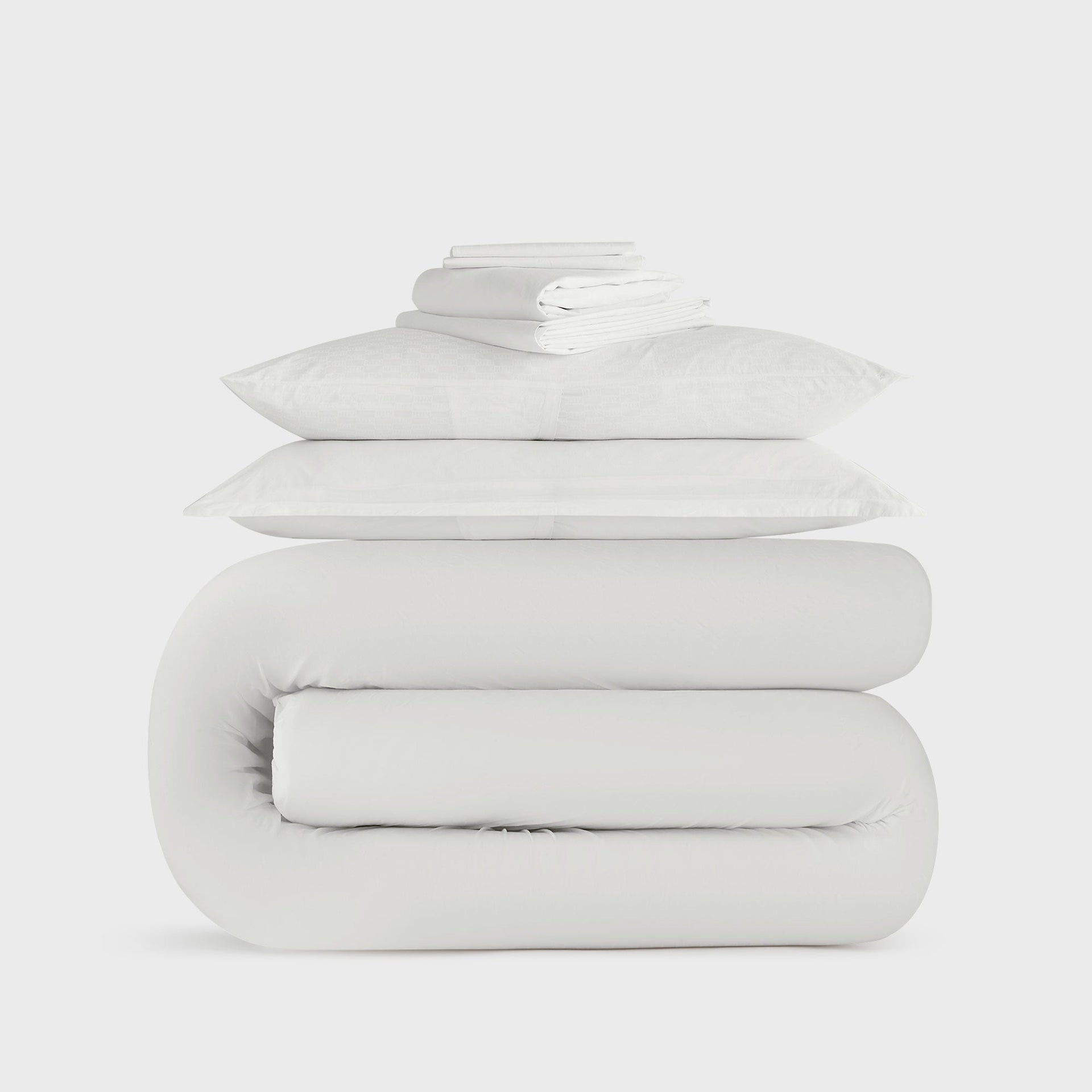 Kith Monogram King Size Bedding Set - White