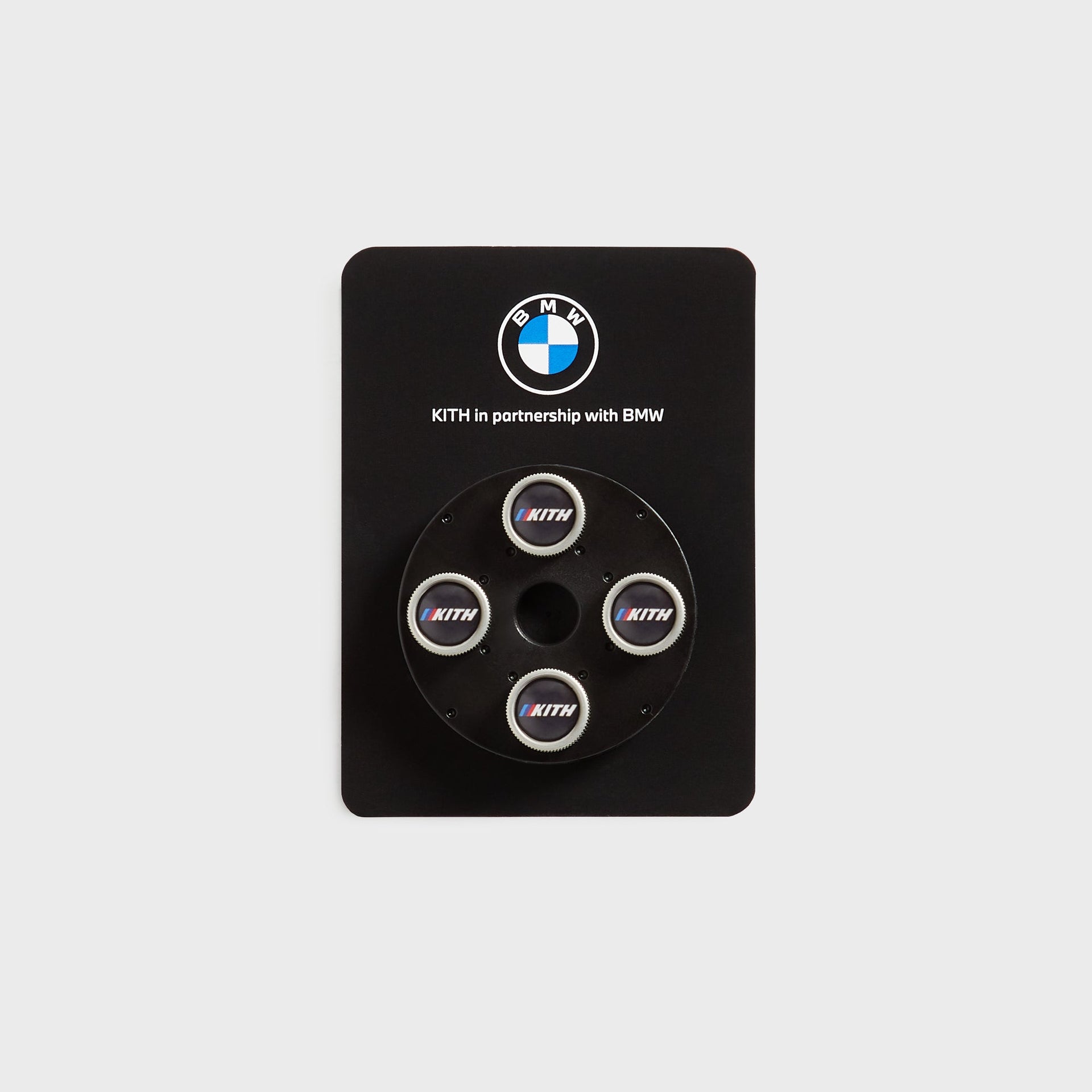 Kith for BMW Pack of 4 Tire Caps - Black
