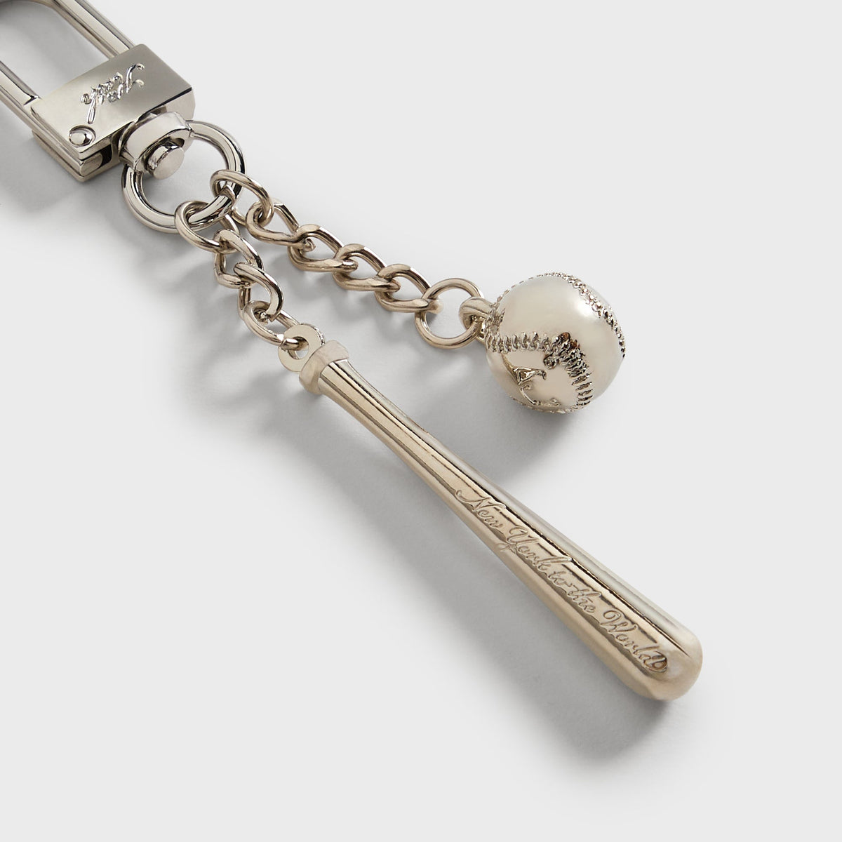 Kith for the New York Yankees Baseball & Bat Keychain - Multi