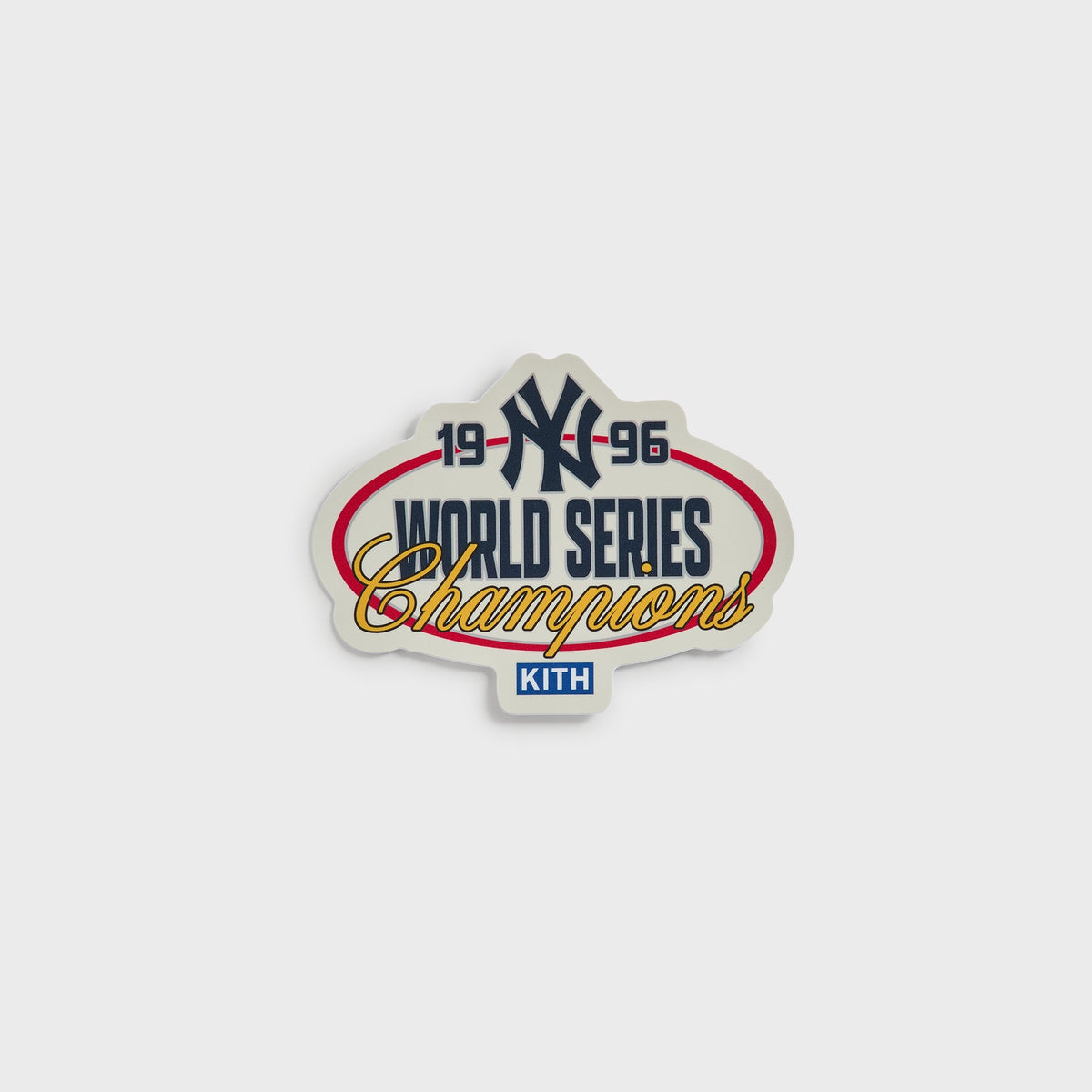 Kith for the New York Yankees Vinyl Sticker - Multi