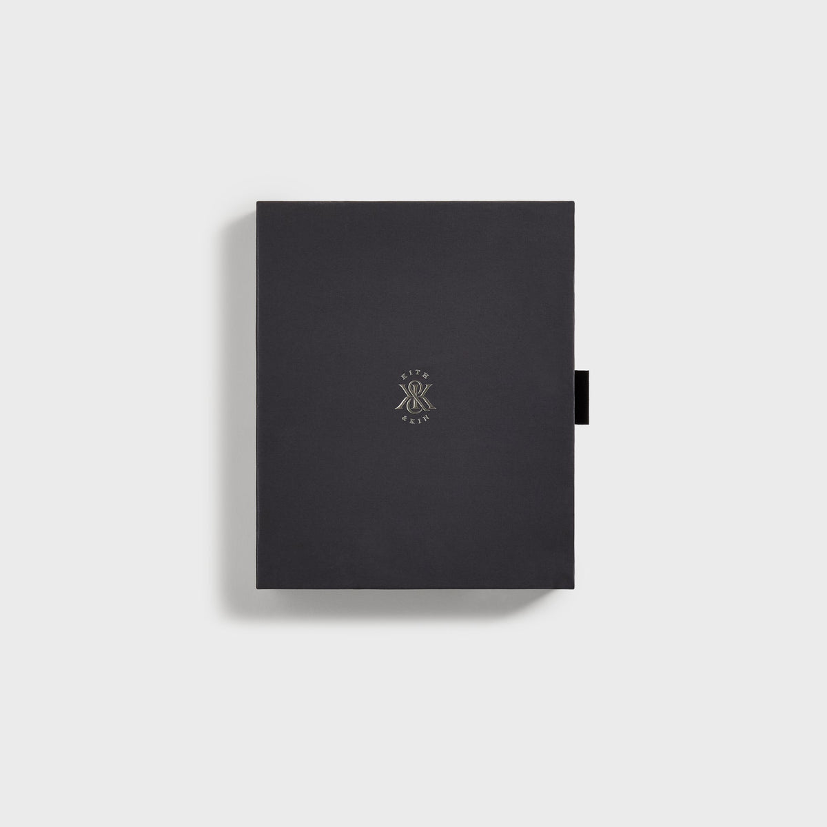 Kith Marble Box black gift box with Kith & Kin logo