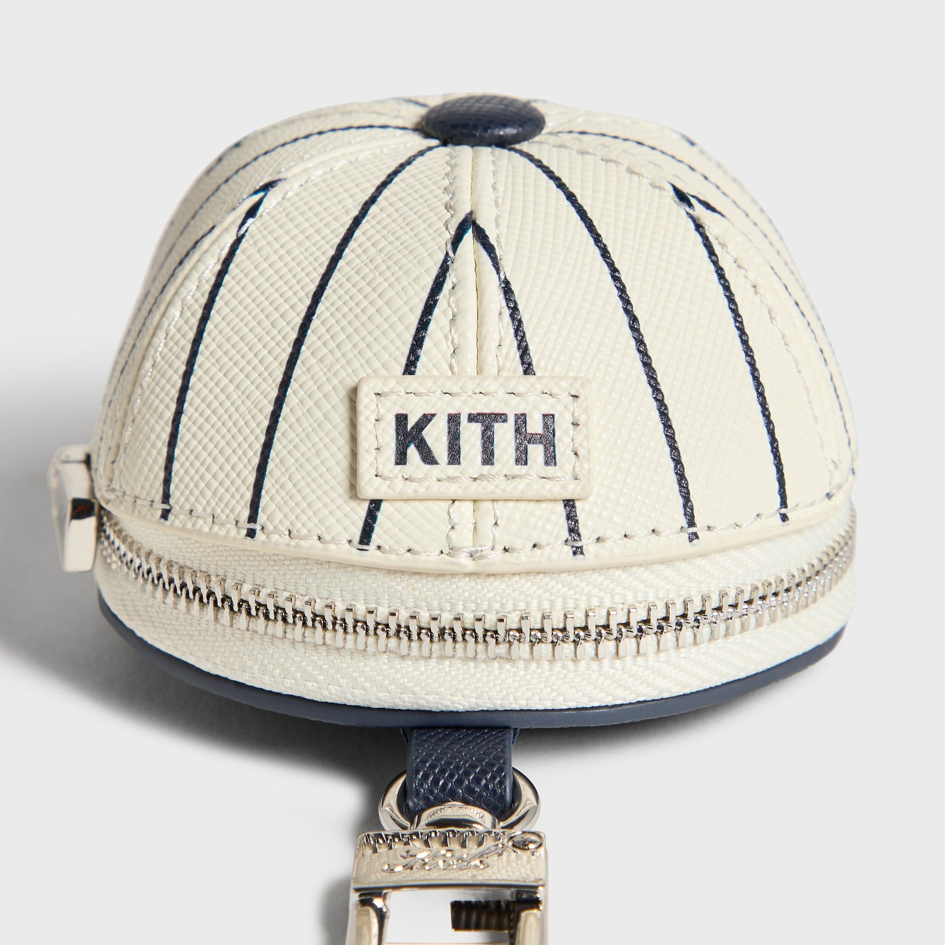 Kith for the New York Yankees Baseball Cap Leather Pouch - Sandrift