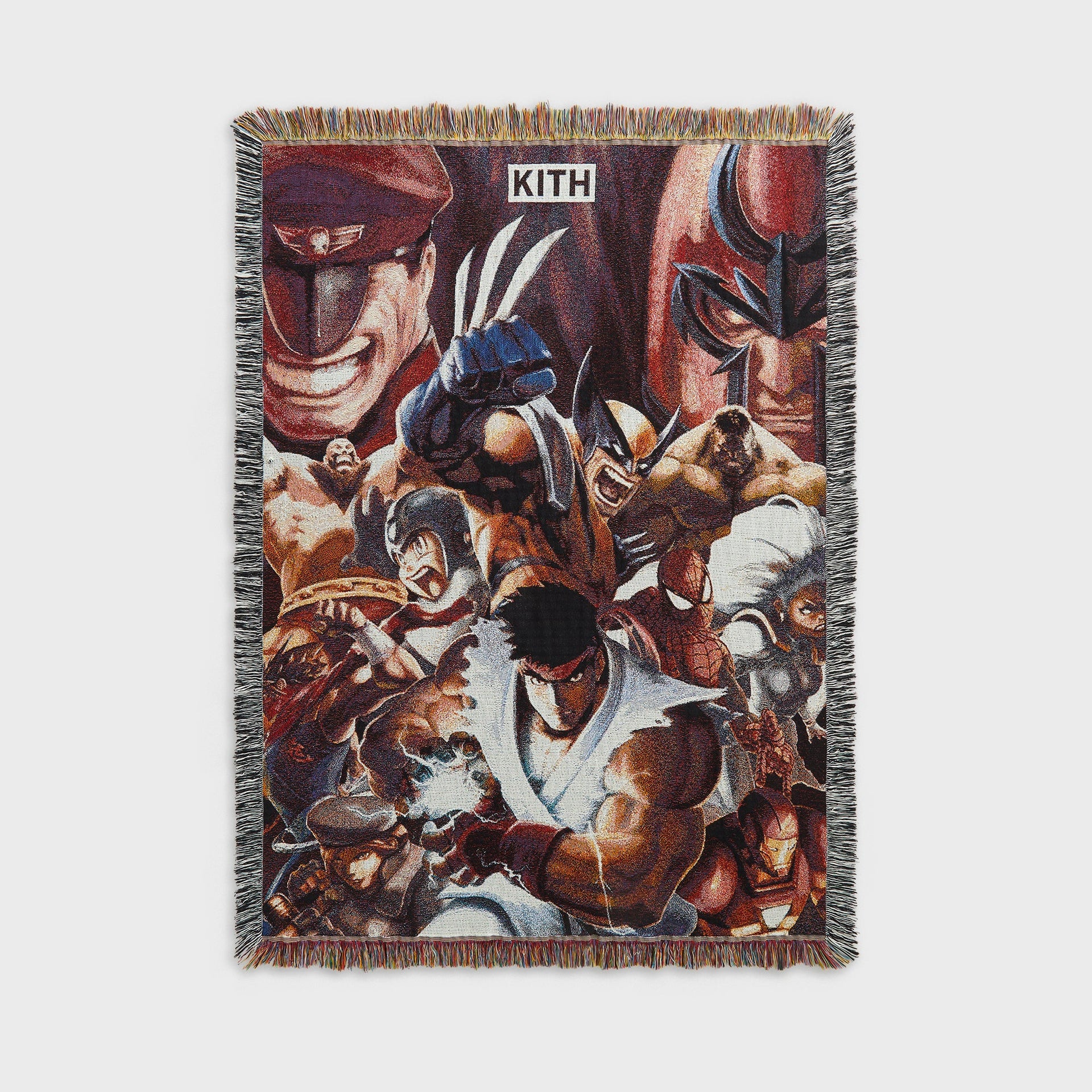 Marvel vs. Capcom | Kith Tapestry Blanket - Multi