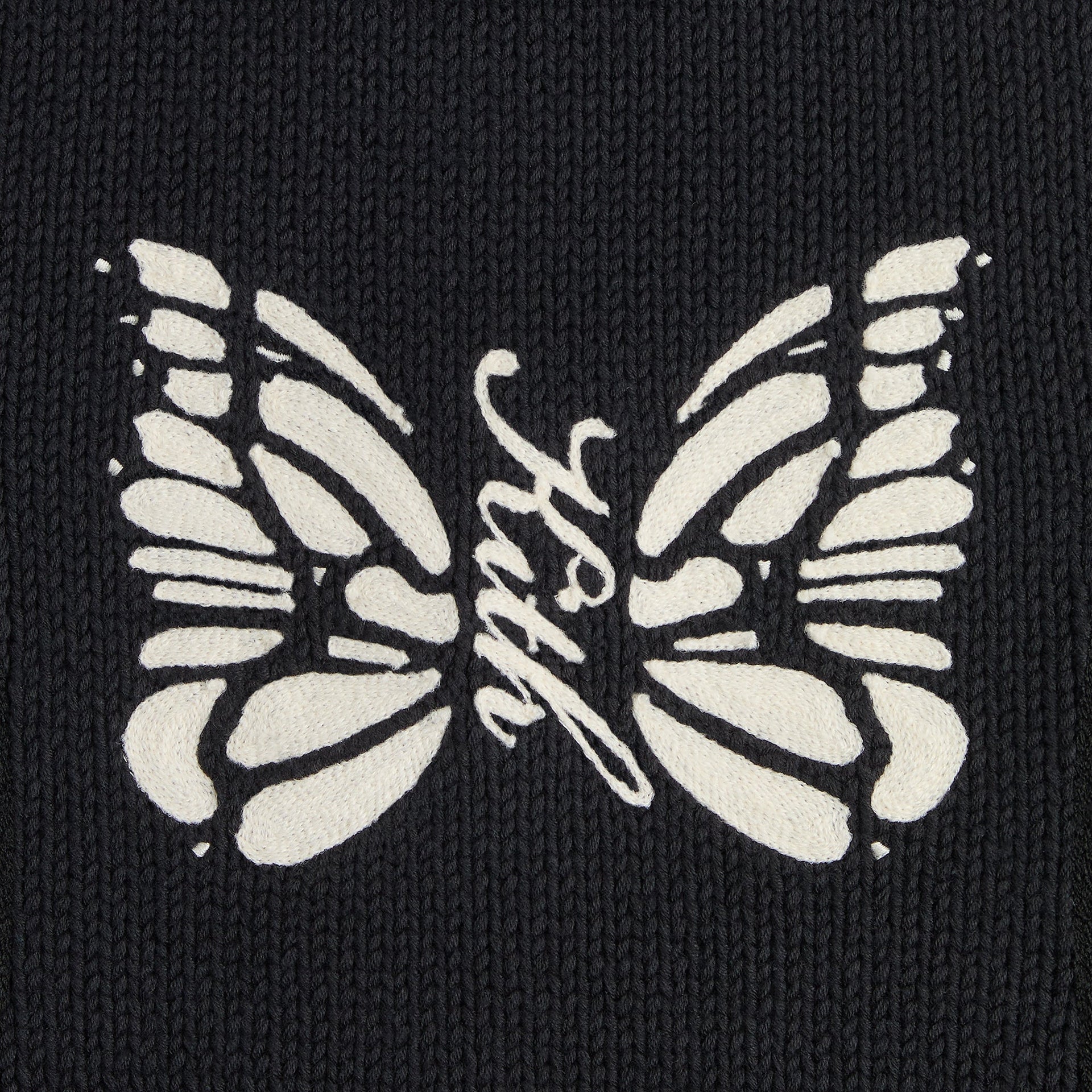 Kith for Needles Wyona Full Zip Sweater - Black - PH