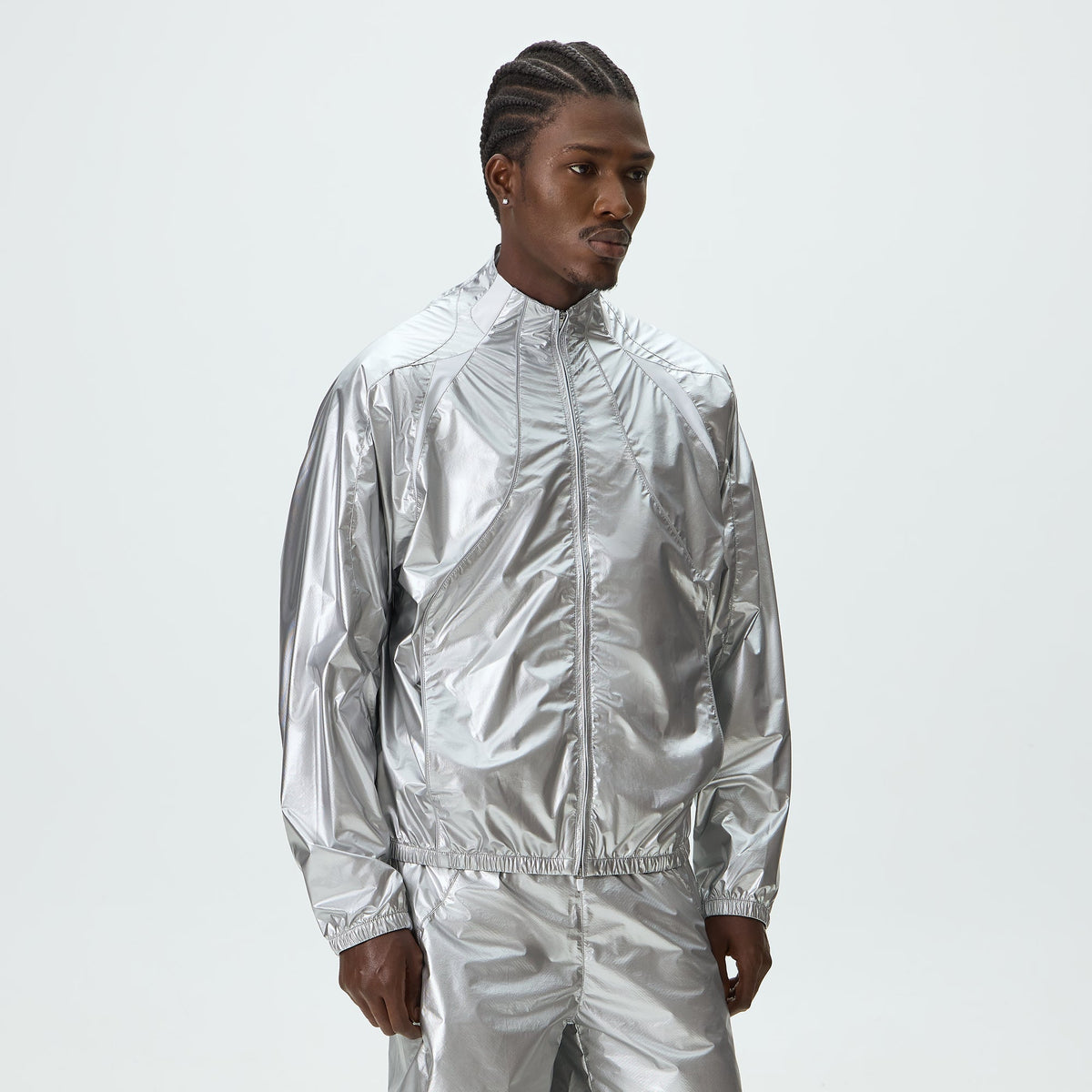 Kith Eryx Track Jacket - Silver - PH
