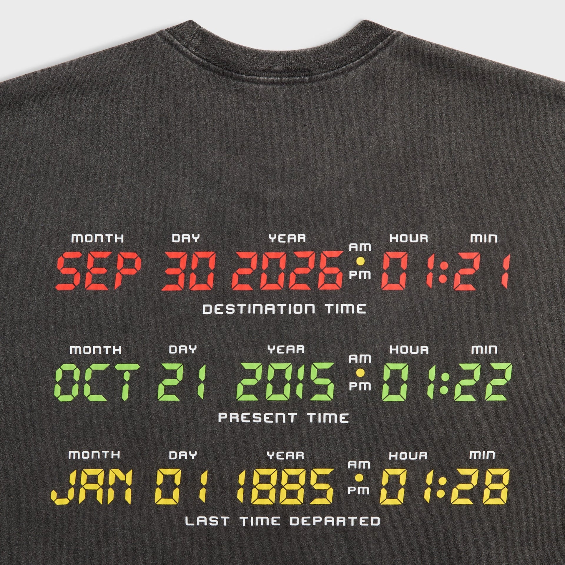 Kith for Back to the Future DeLorean Vintage Tee - Black