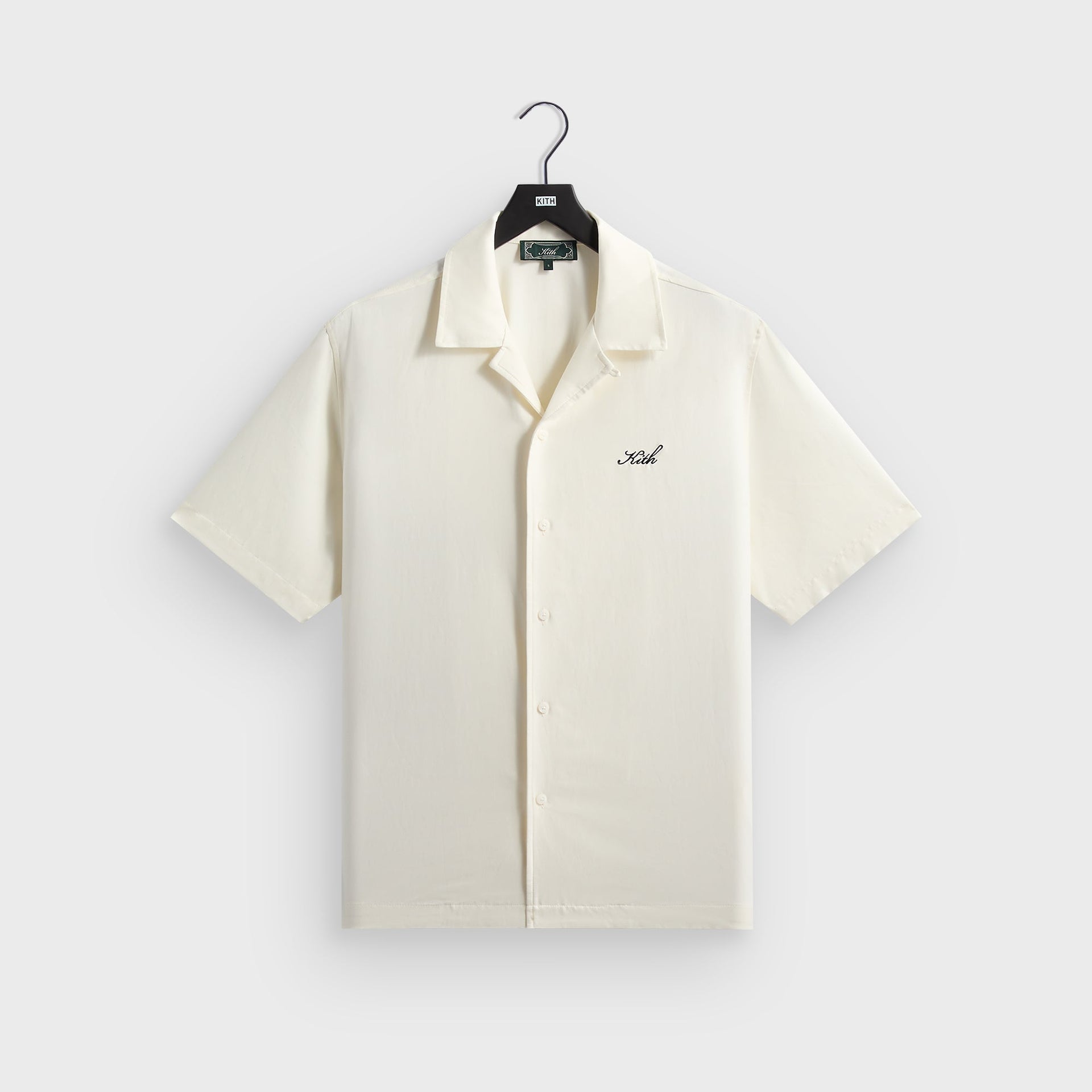 Kith Silk Cotton Thompson Camp Collar Shirt - Sandrift