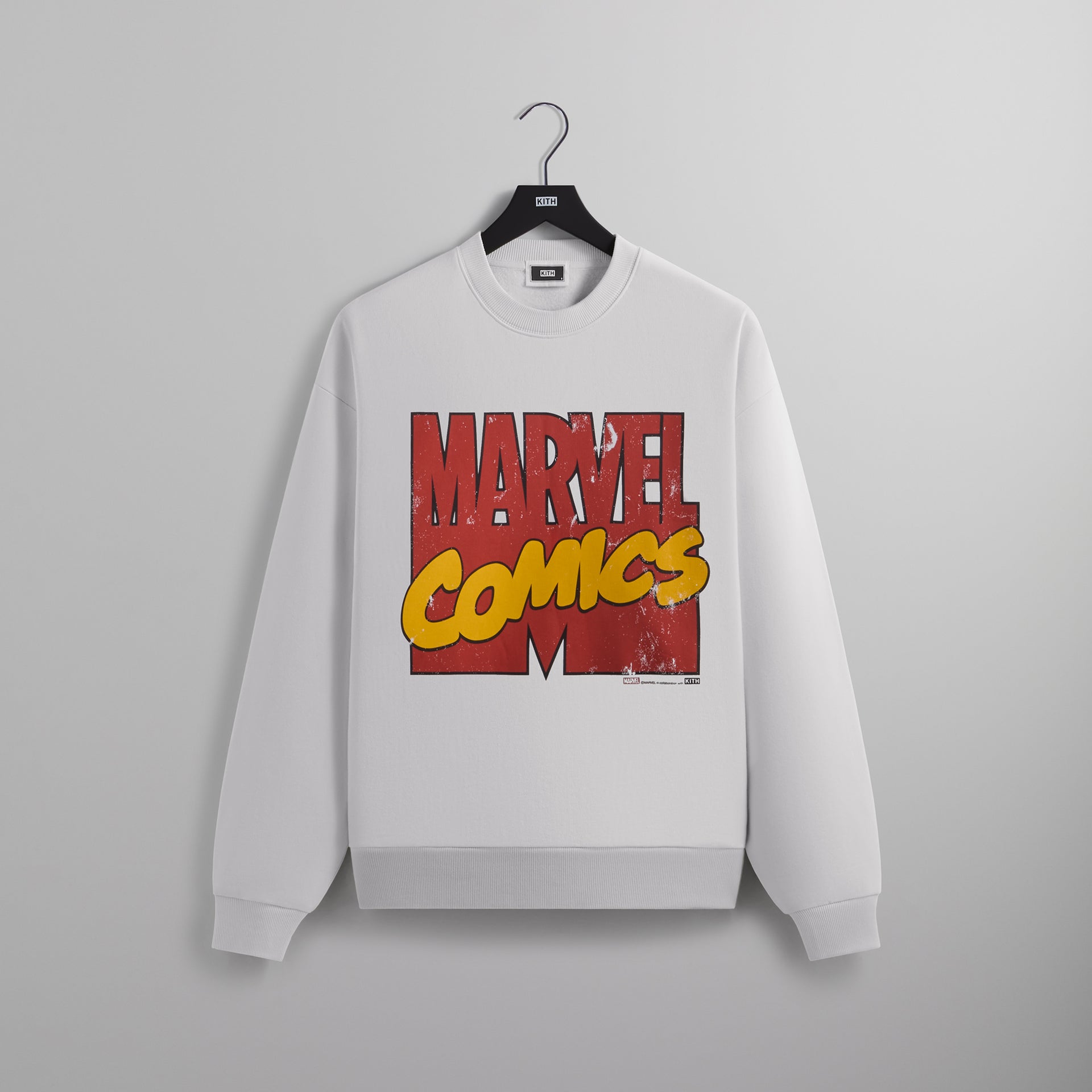 Marvel | kith.momics Vintage Nelson Crewneck - White