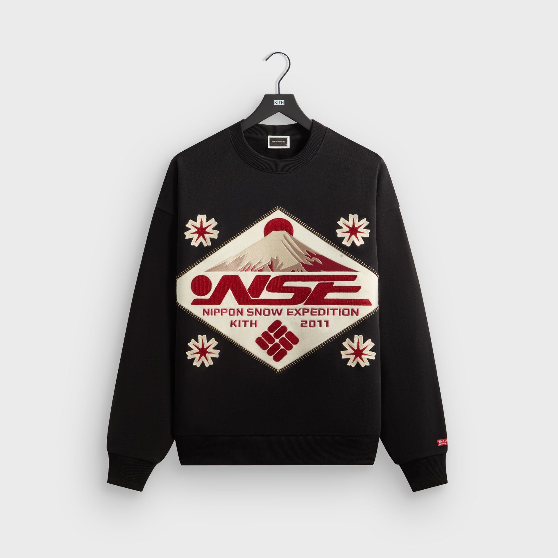 Kith for Columbia Patch Crewneck - Black
