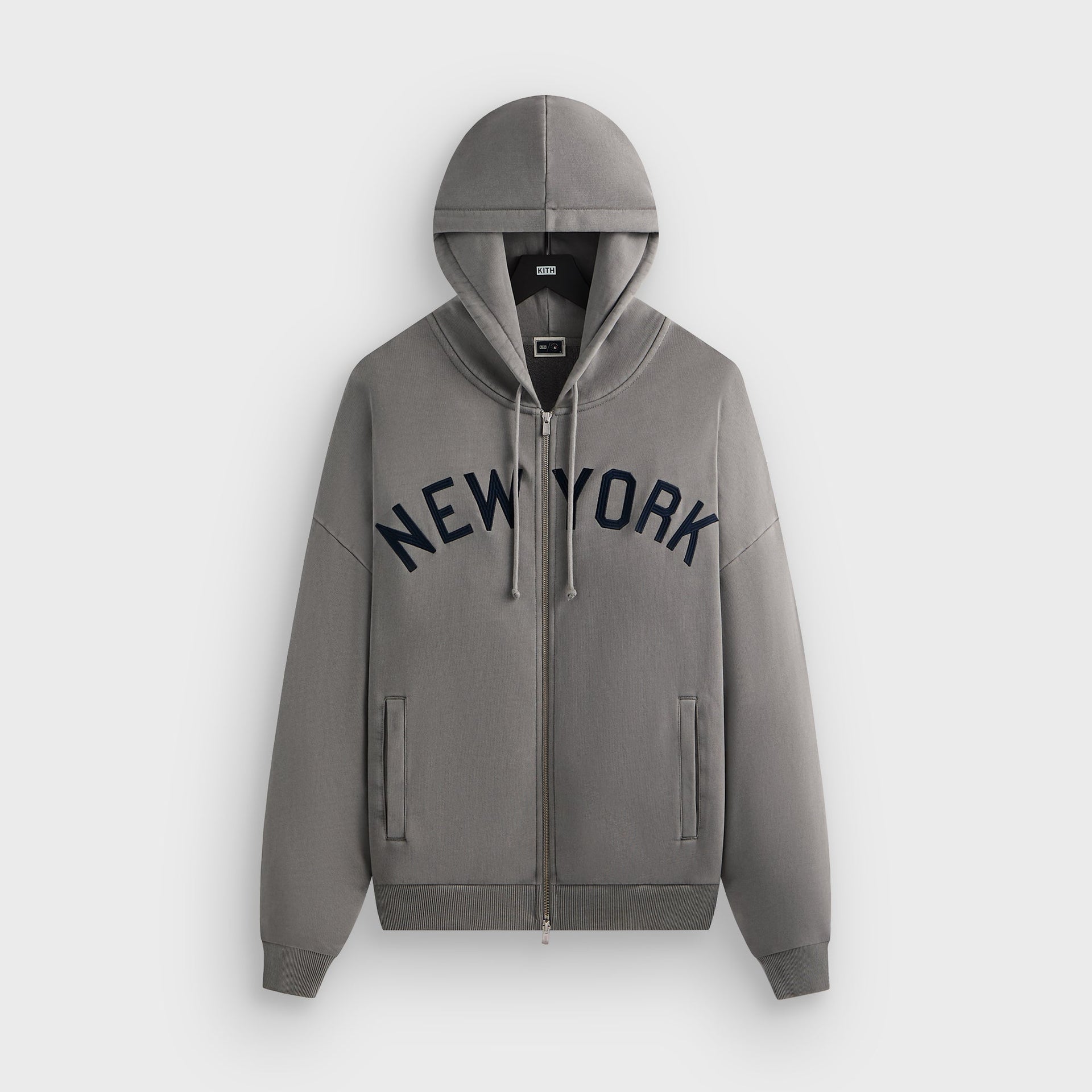 Kith for the New York Yankees Braxton Full Zip Hoodie - Statue