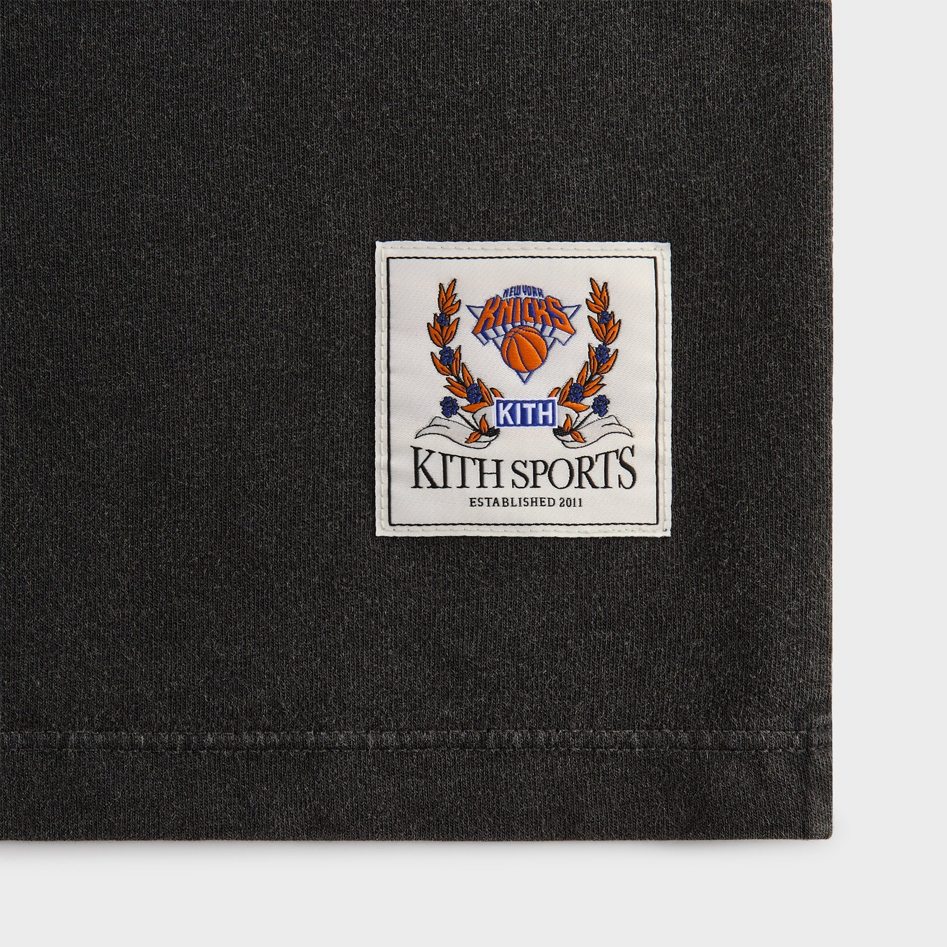 Kith for the New York Knicks Patrick Ewing Vintage Tee - Black